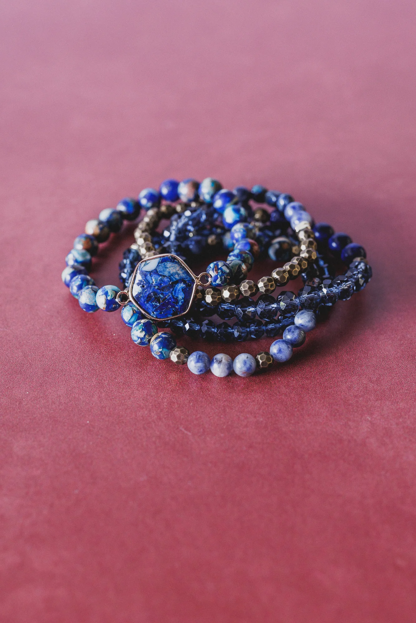 Samba Glow Bracelet Set - Blue - Image 3