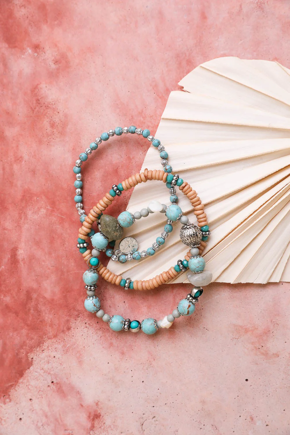 San Antonio Bracelet Set - Turquoise - Image 7