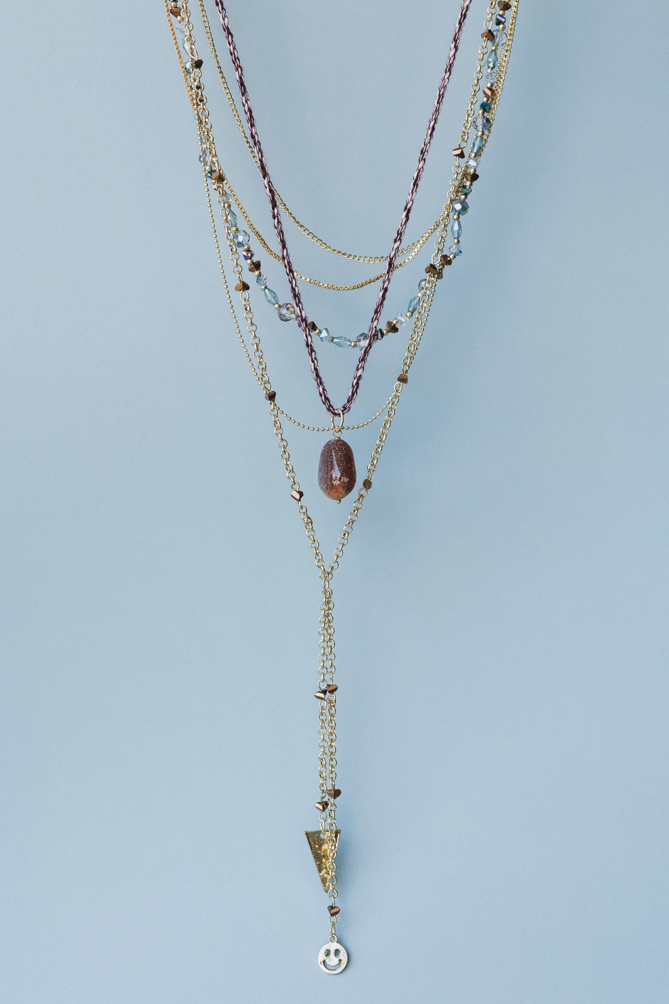 Saturn Layered Necklace - Gold