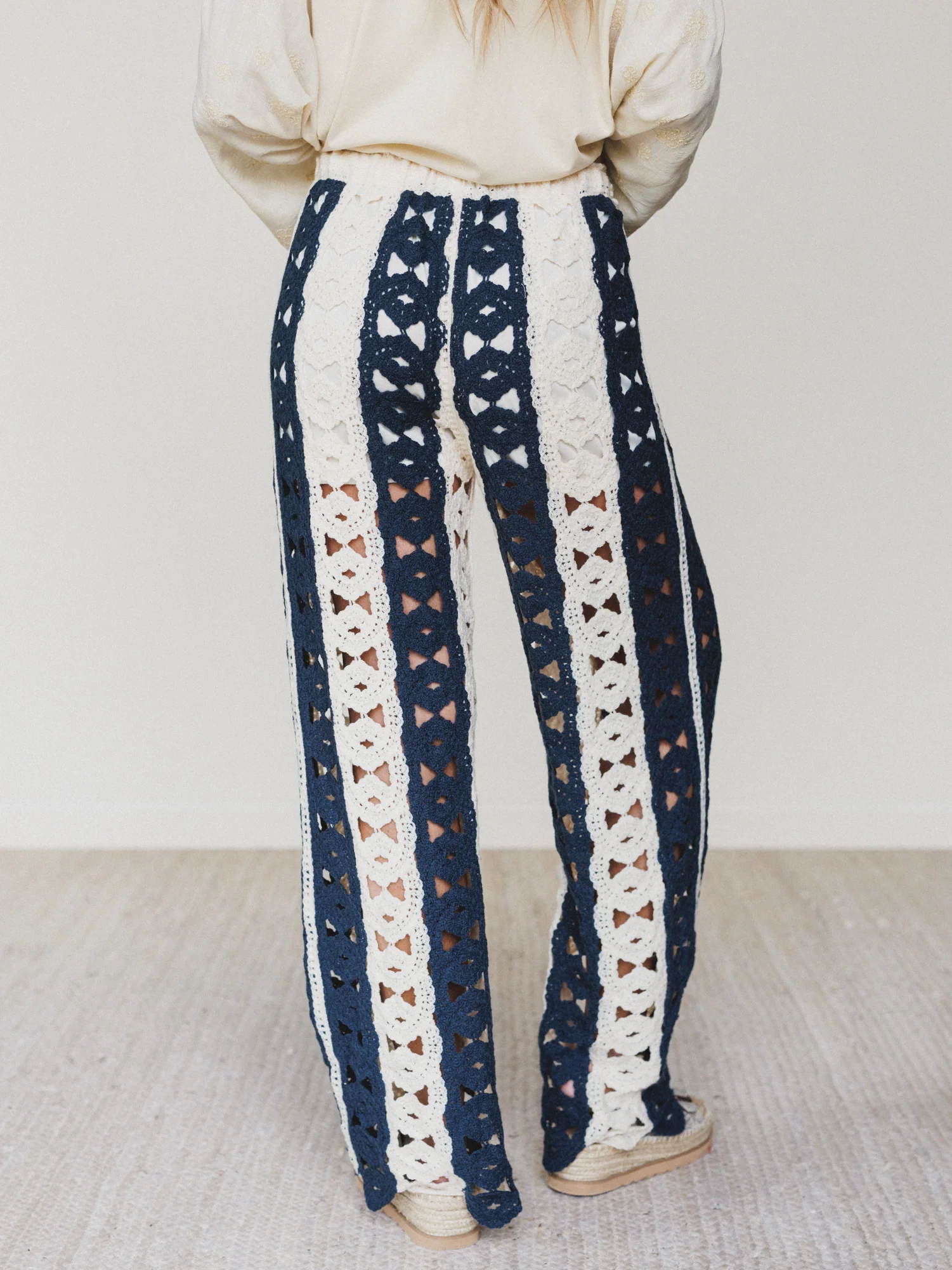 Seaside Pants - Natural Navy - Image 5
