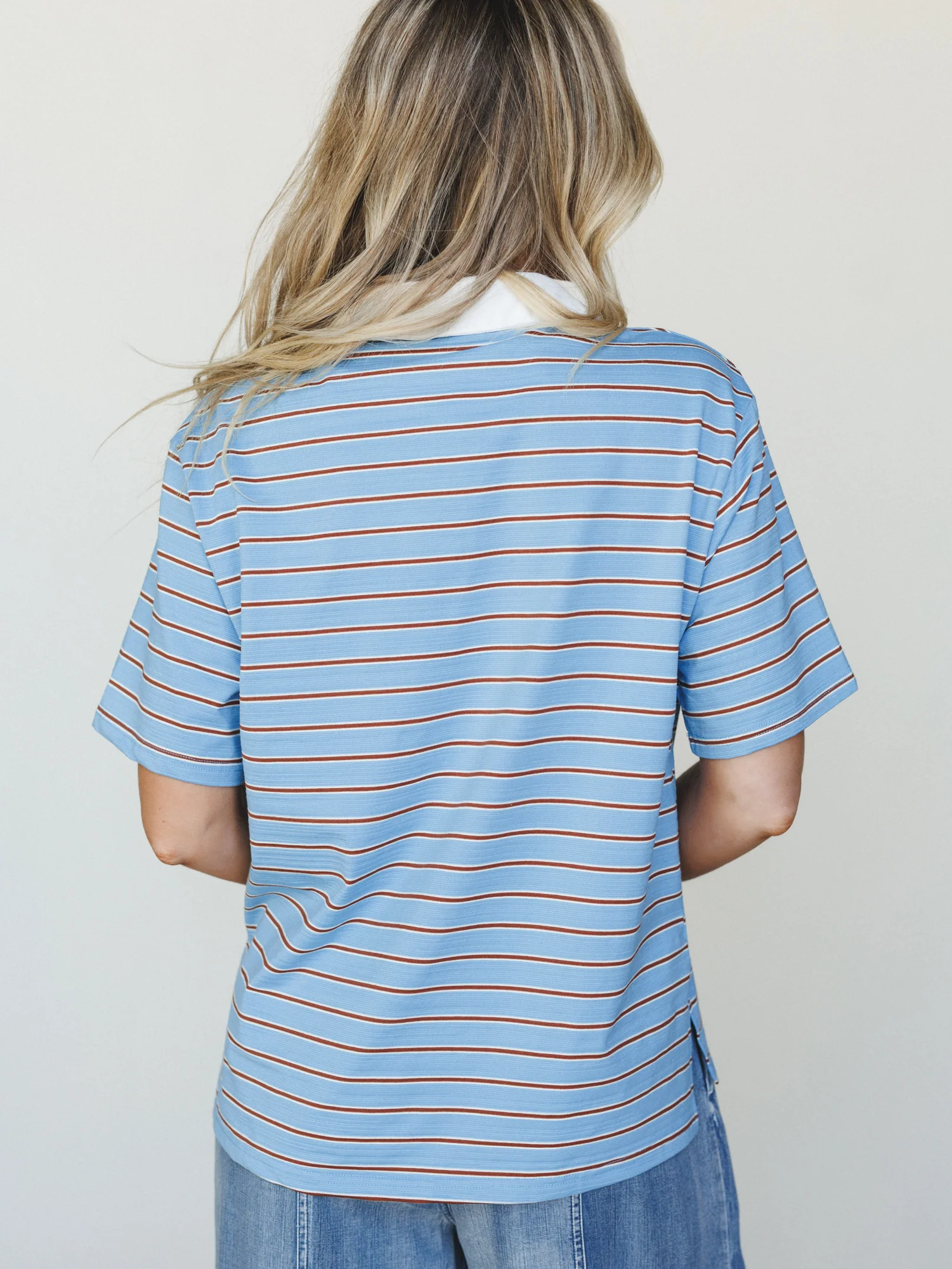 She's a Win Tee - Blue Mix - Image 5