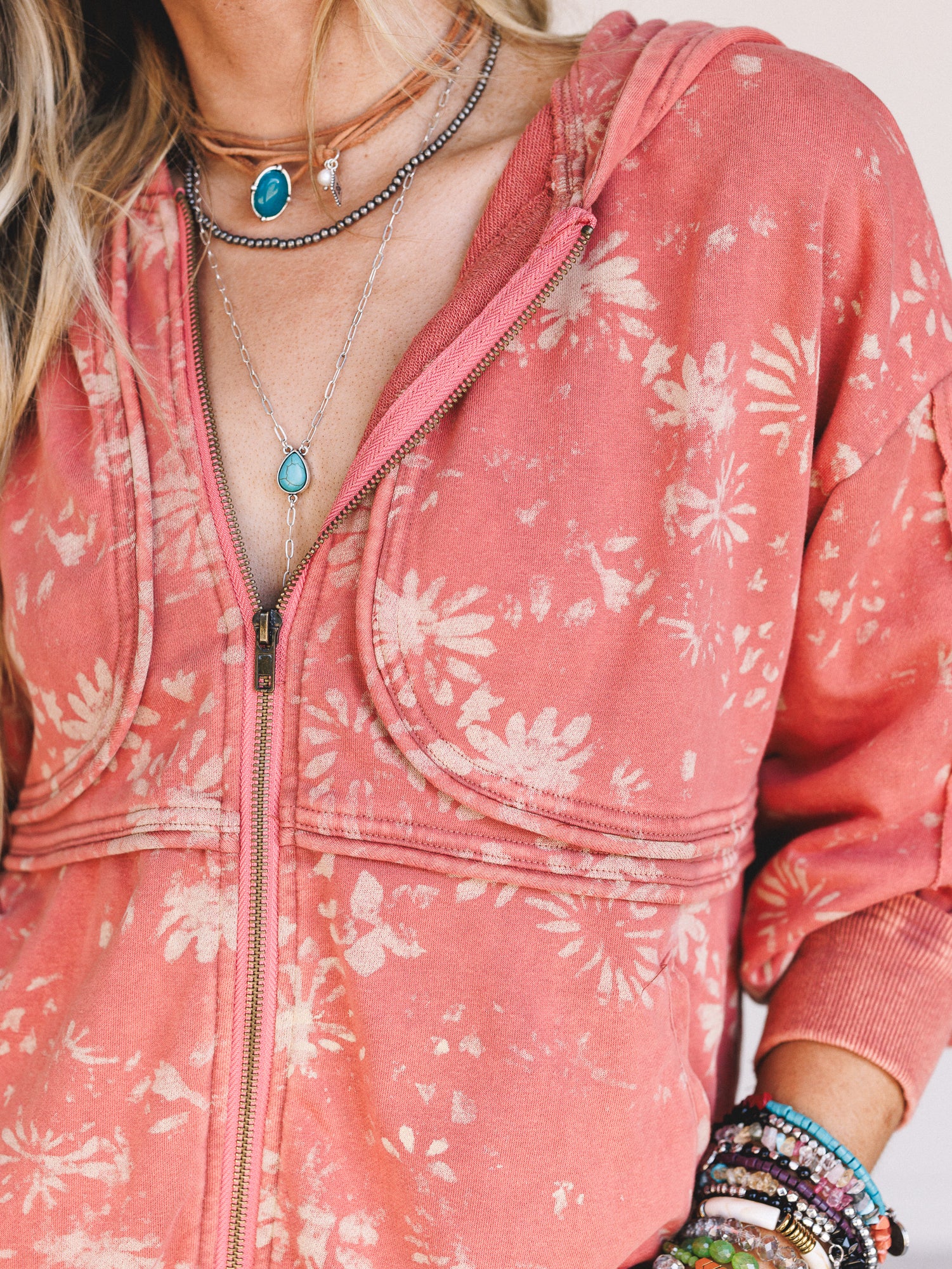 Sierra Beat Jacket - Coral - Image 3