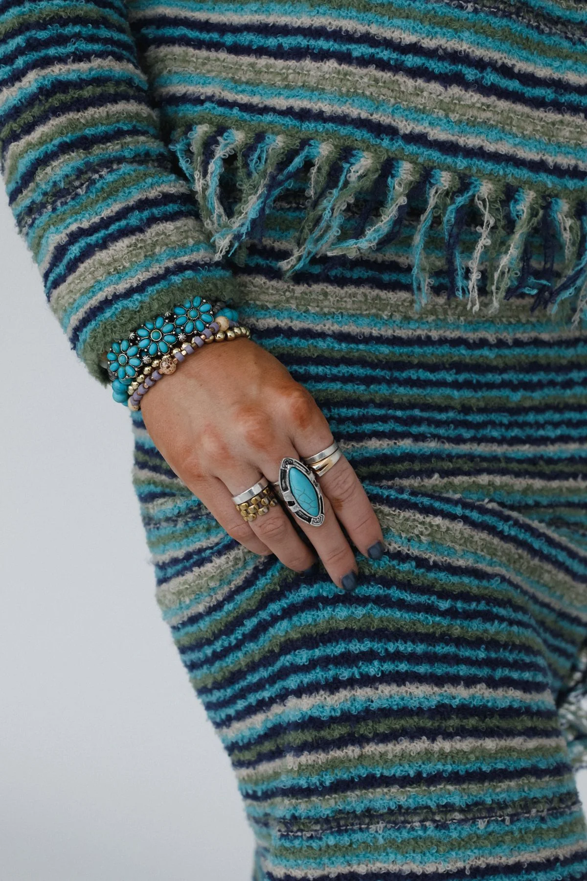 Sierra Canyon Ring - Turquoise - Image 2