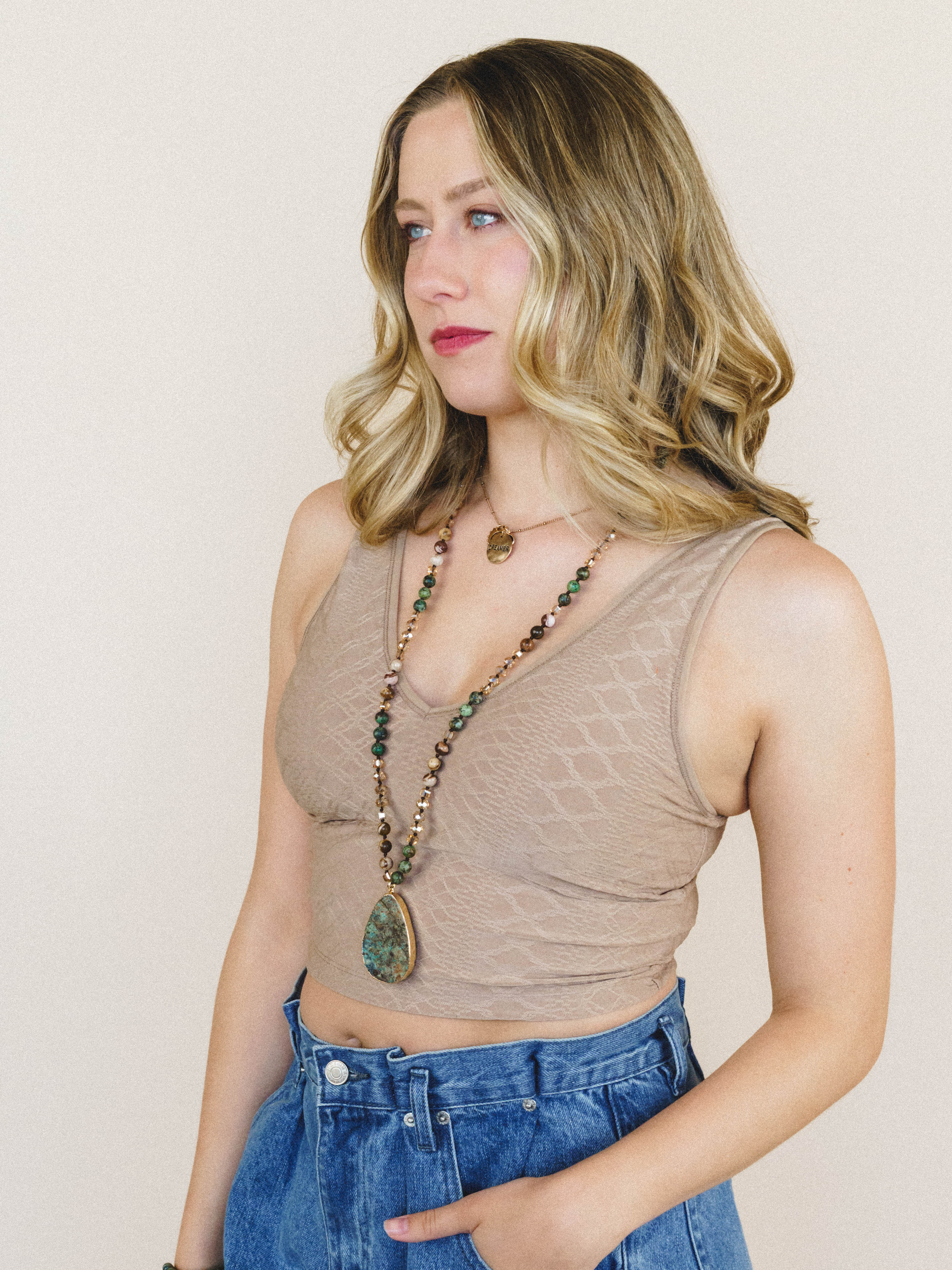 Simple is Sweet Bralette - Latte - Image 2
