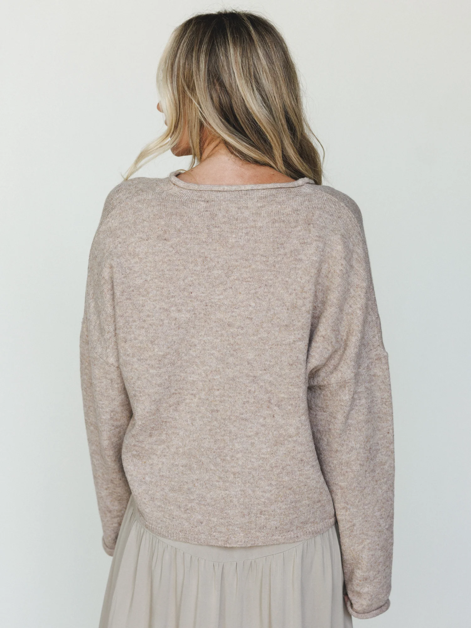 Simply There Cardigan - Mocha - Image 5