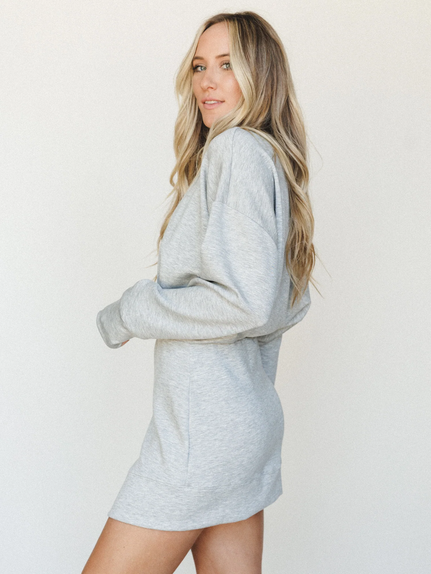 Soft Beginnings Dress - Grey - Image 4