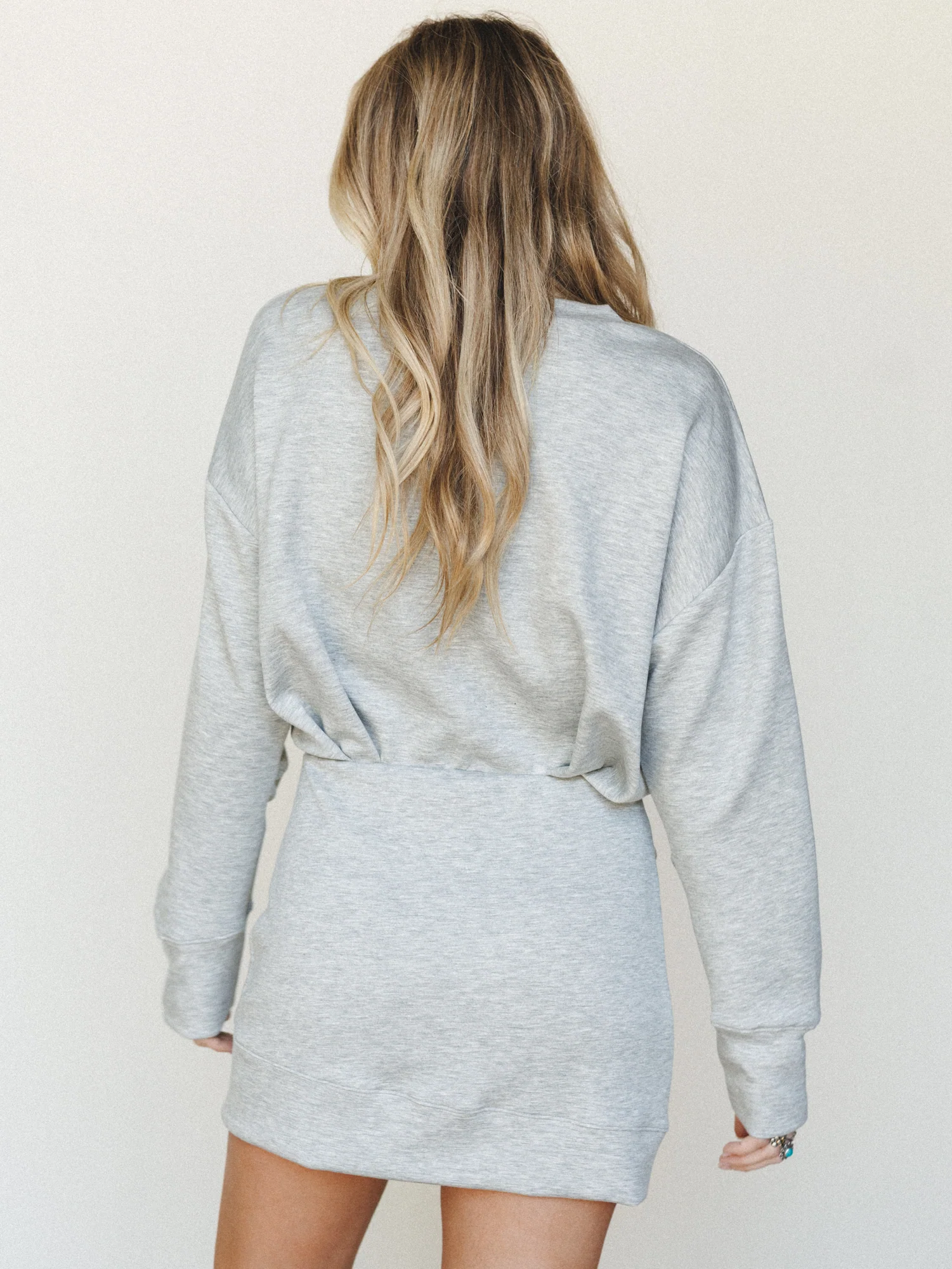 Soft Beginnings Dress - Grey - Image 6