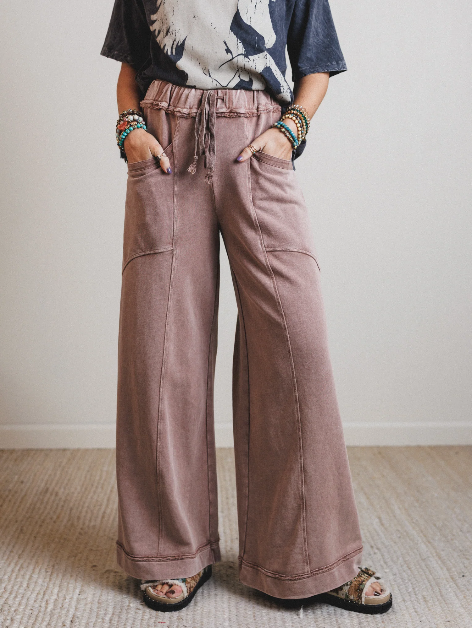 Soft Comfort Lounge Pants - Hazelnut - Pre Order