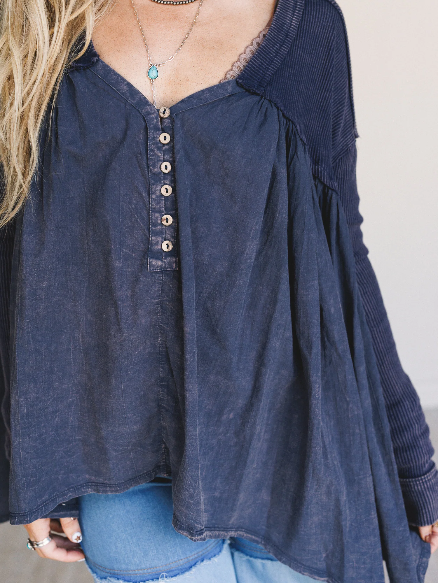 Soft Scout Top - Navy - Image 3