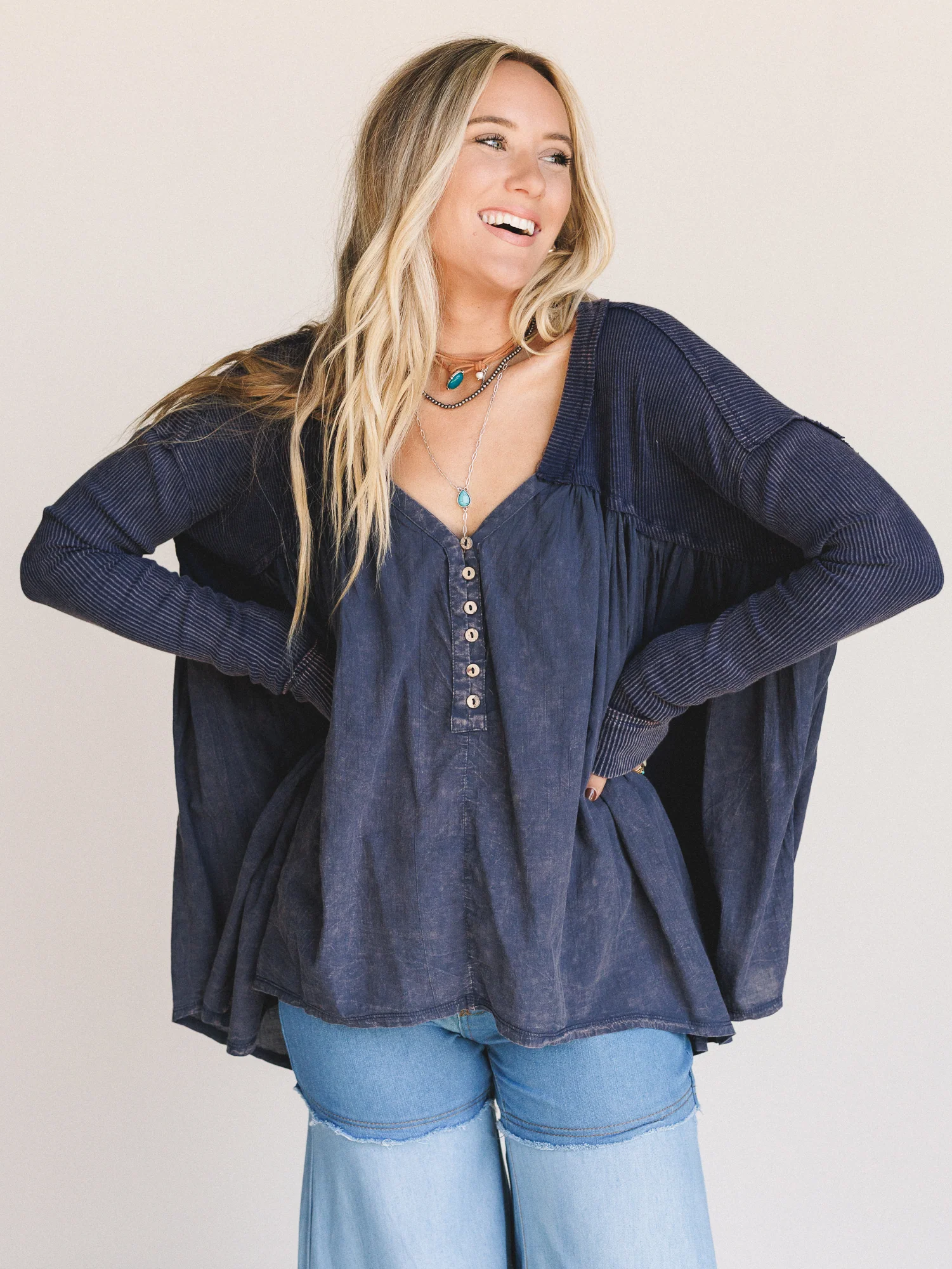 Soft Scout Top - Navy - Image 4