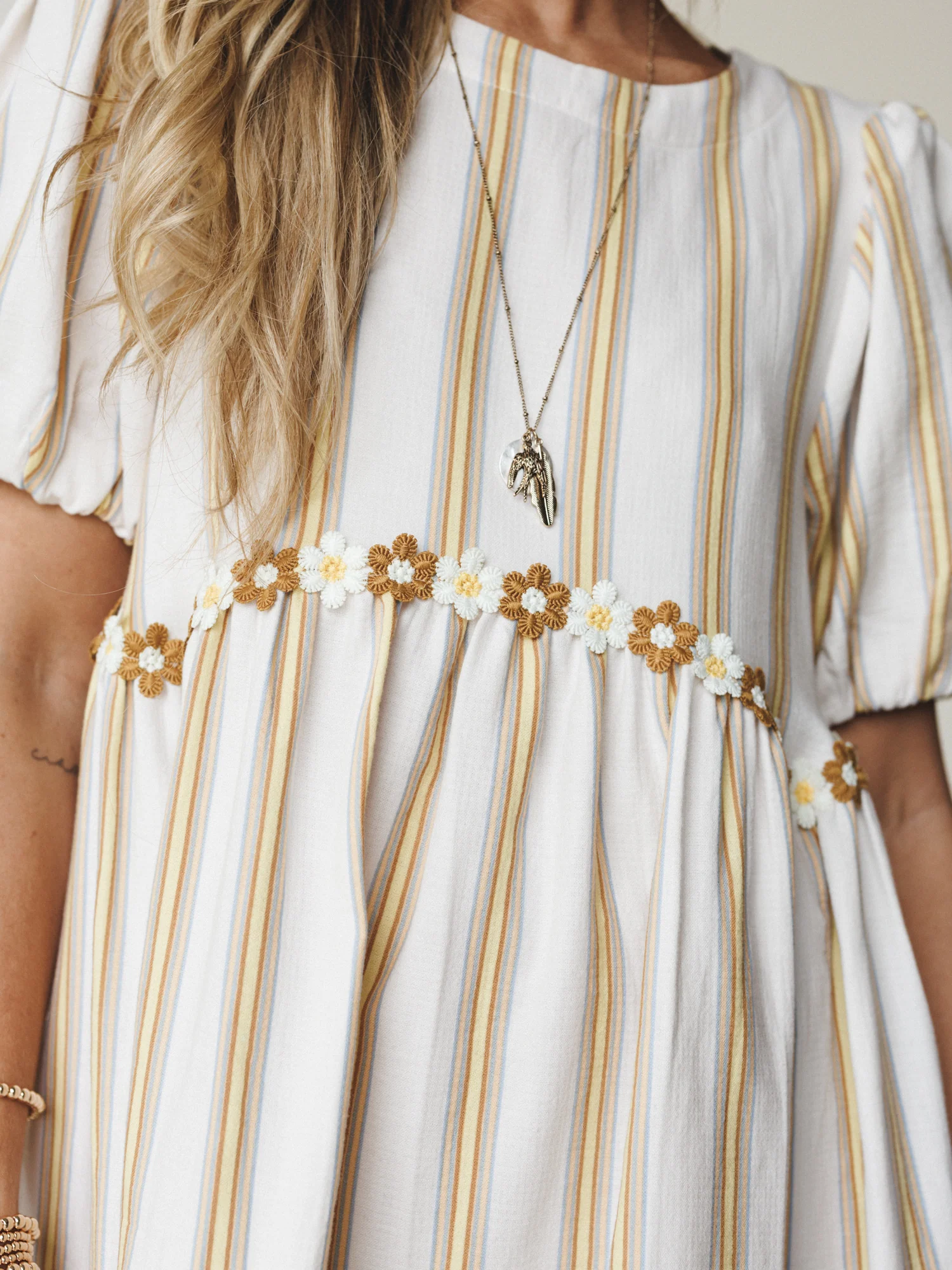 Solar Flare Dress

 - Oatmeal - Image 3