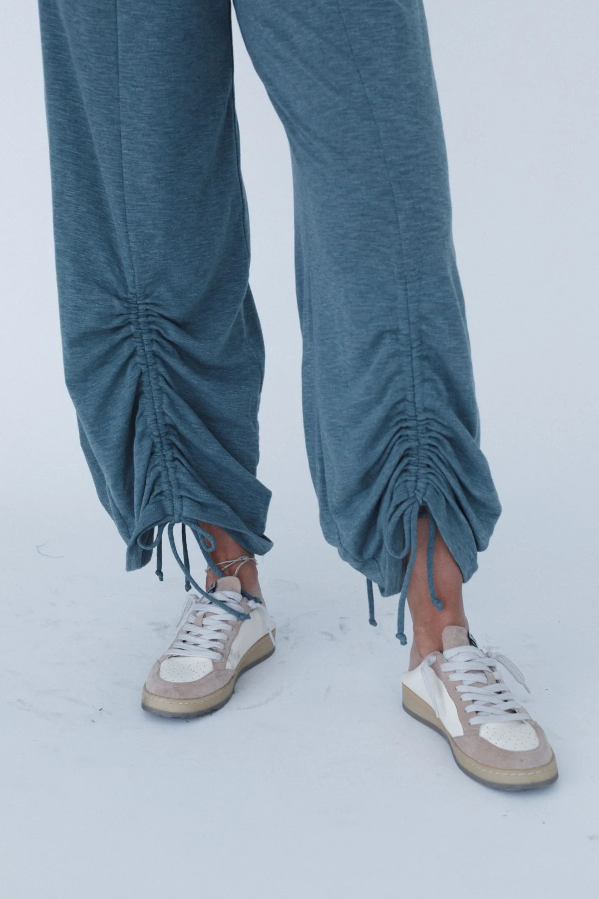 The Nest Solie Cinched Pants - Green Olive - Image 6