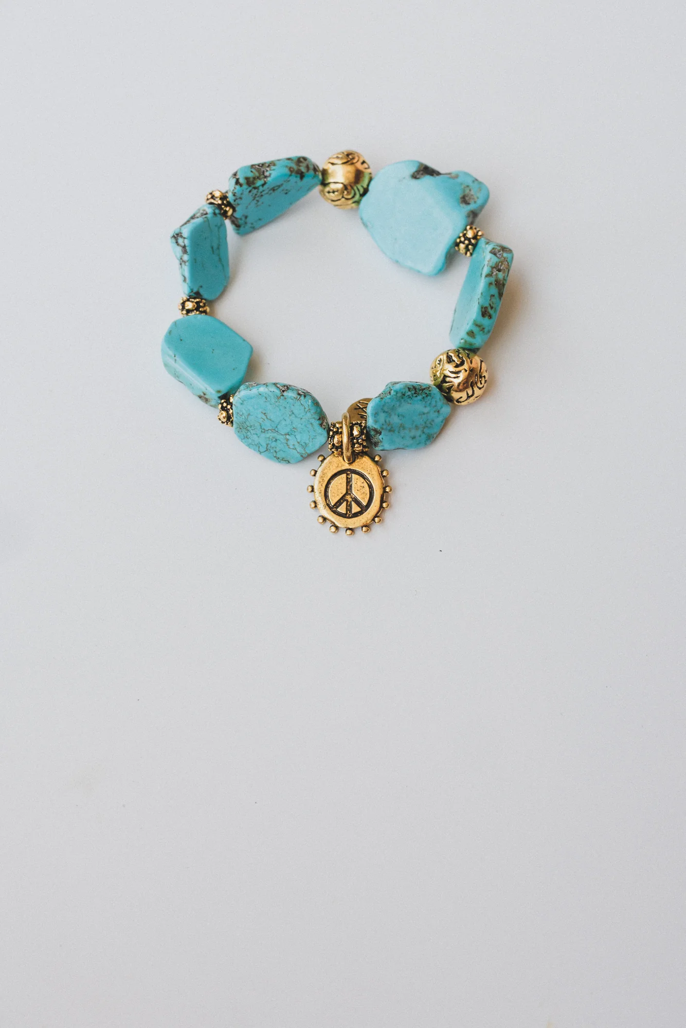 Solstice Treasure Beaded Bracelet - Turquoise - Image 5