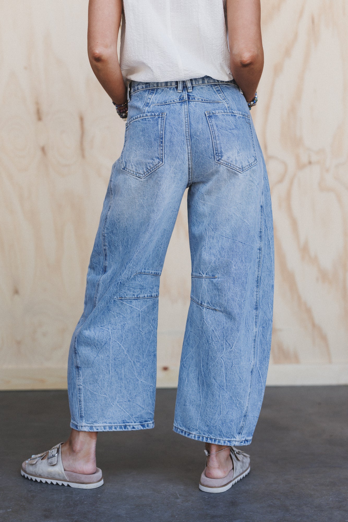 Somerton Barrel Jeans - Denim - Image 2