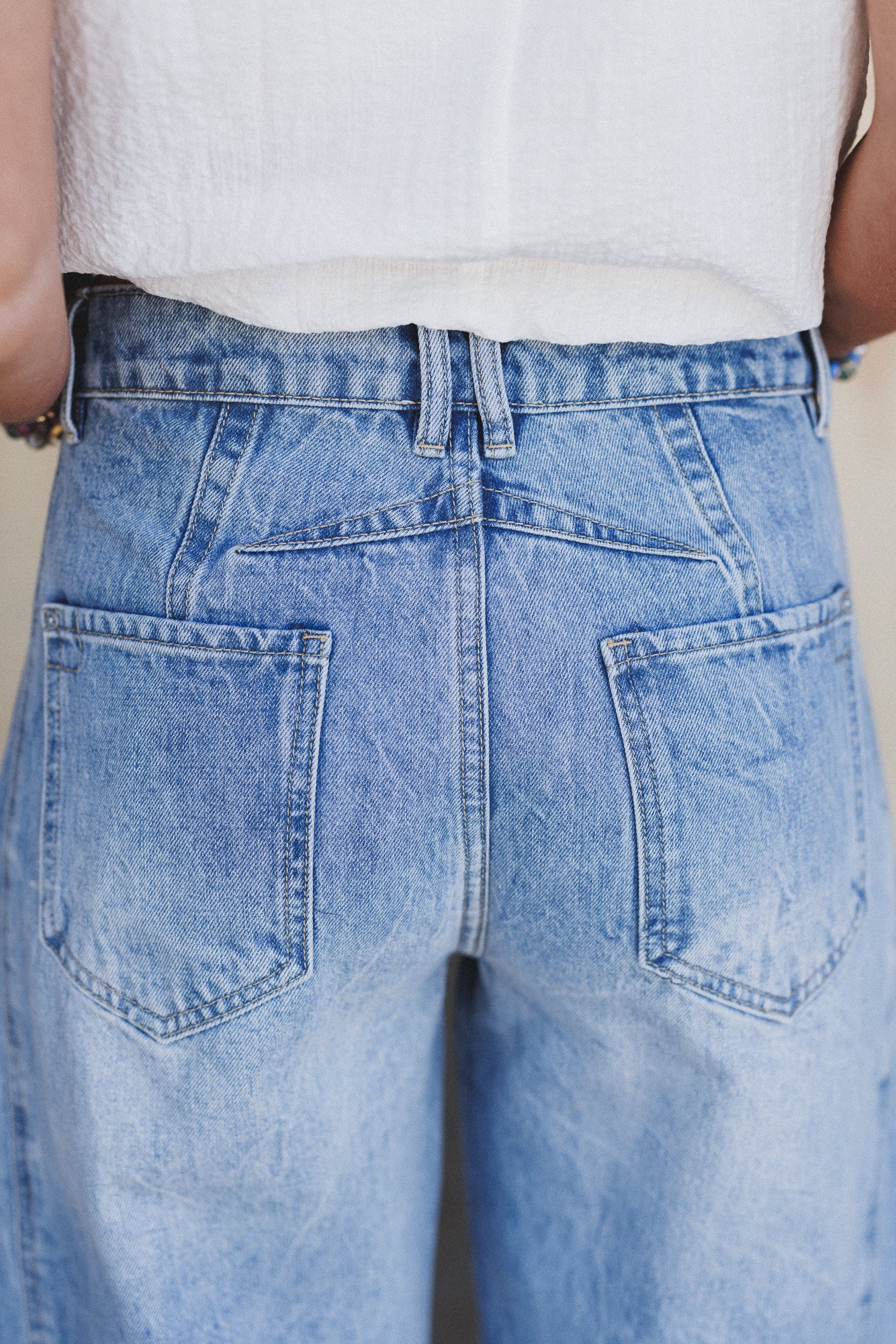 Somerton Barrel Jeans - Denim - Image 5