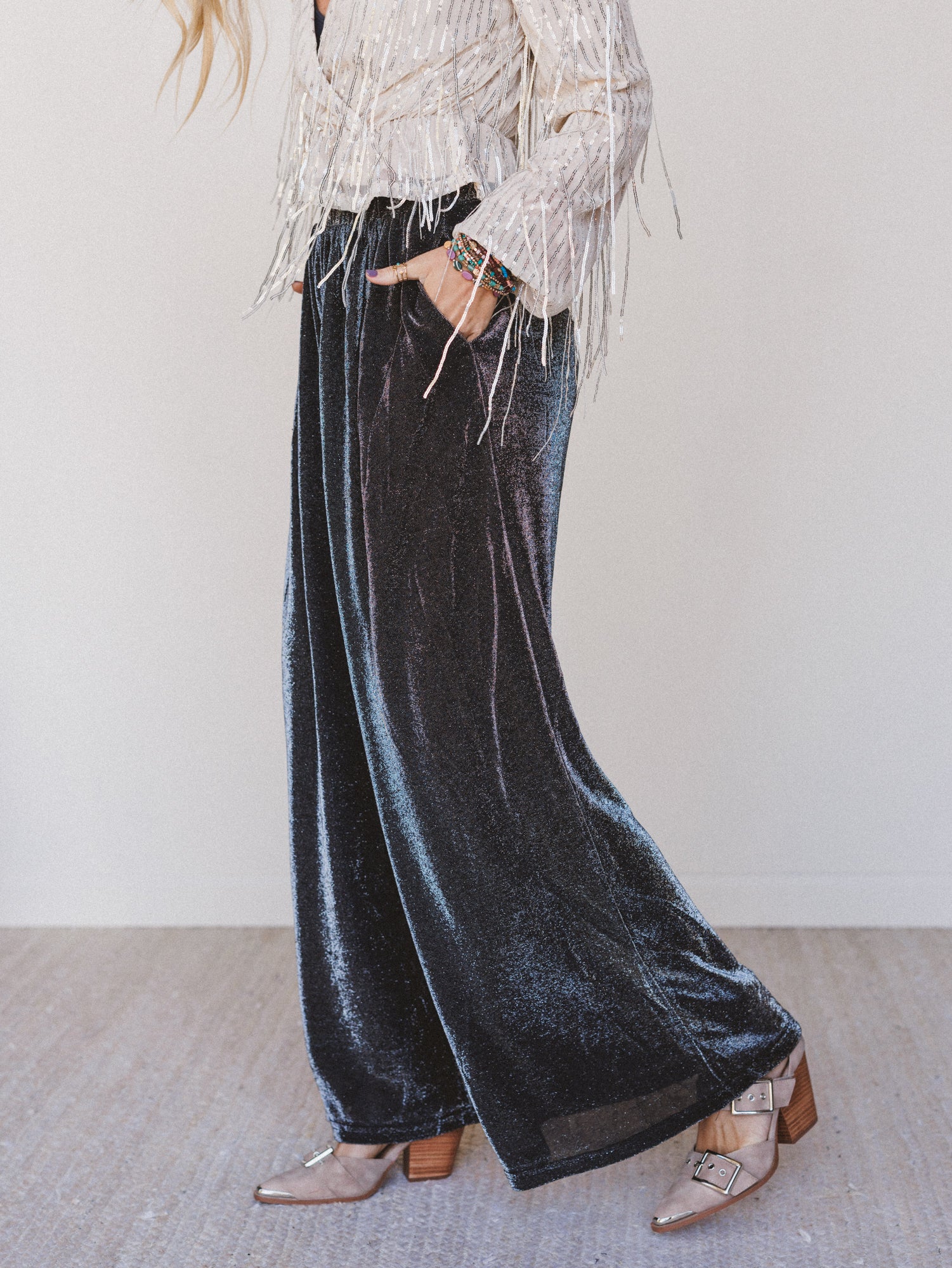 Songbird Sky Pants - Black - Image 4