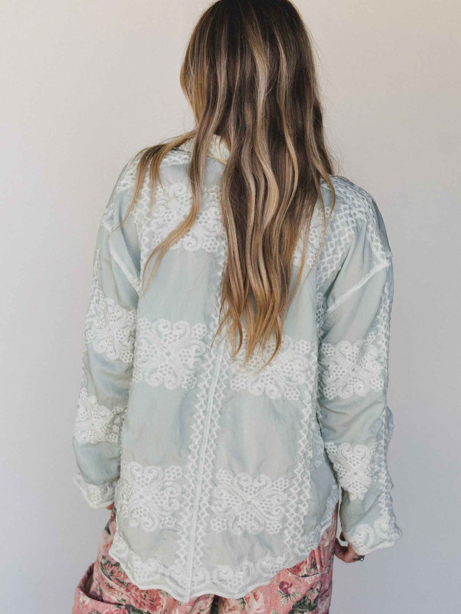 Spring Tune Blouse - Mint - Image 6