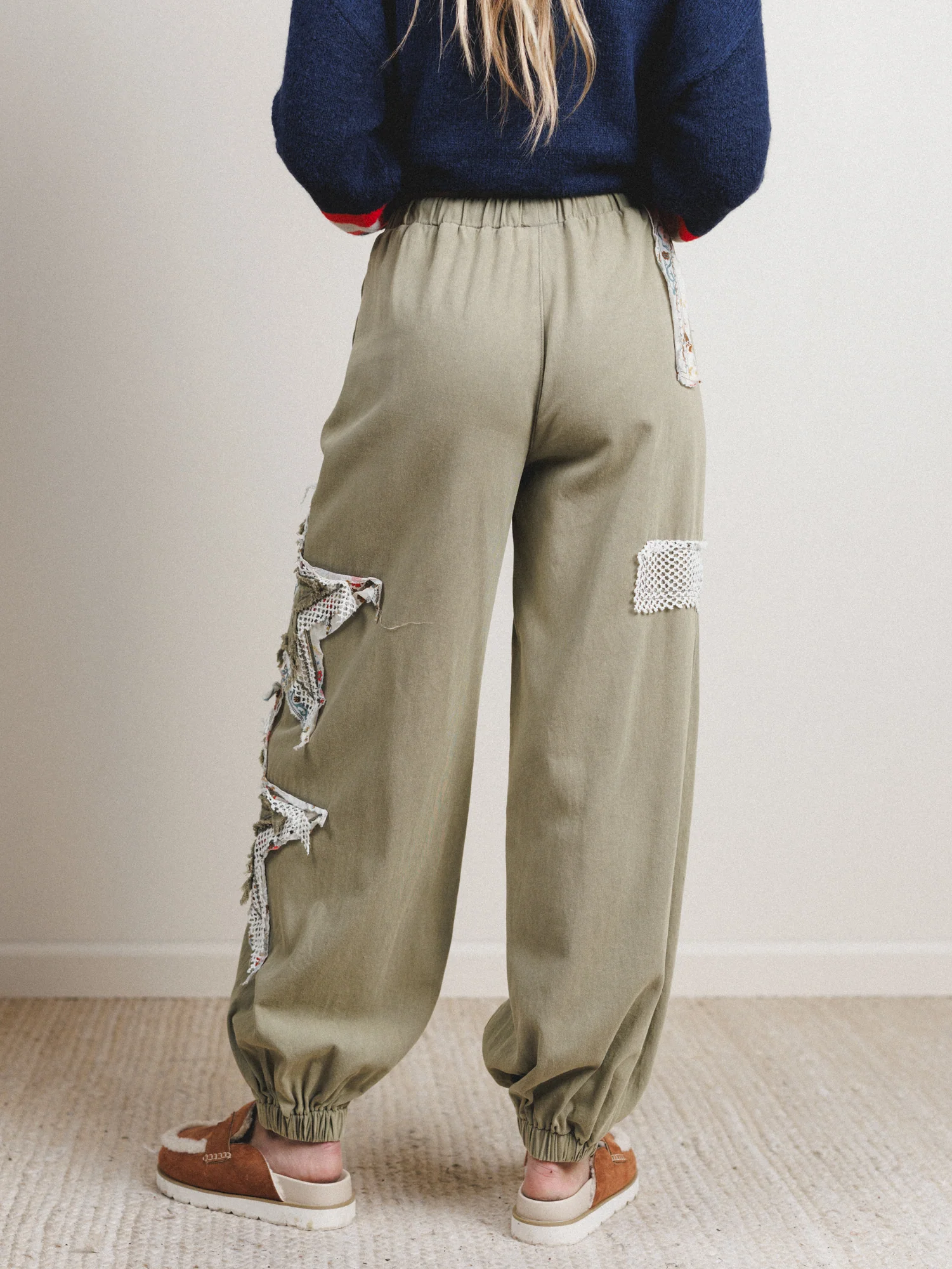 Star Cool Pants - Olive - Image 4
