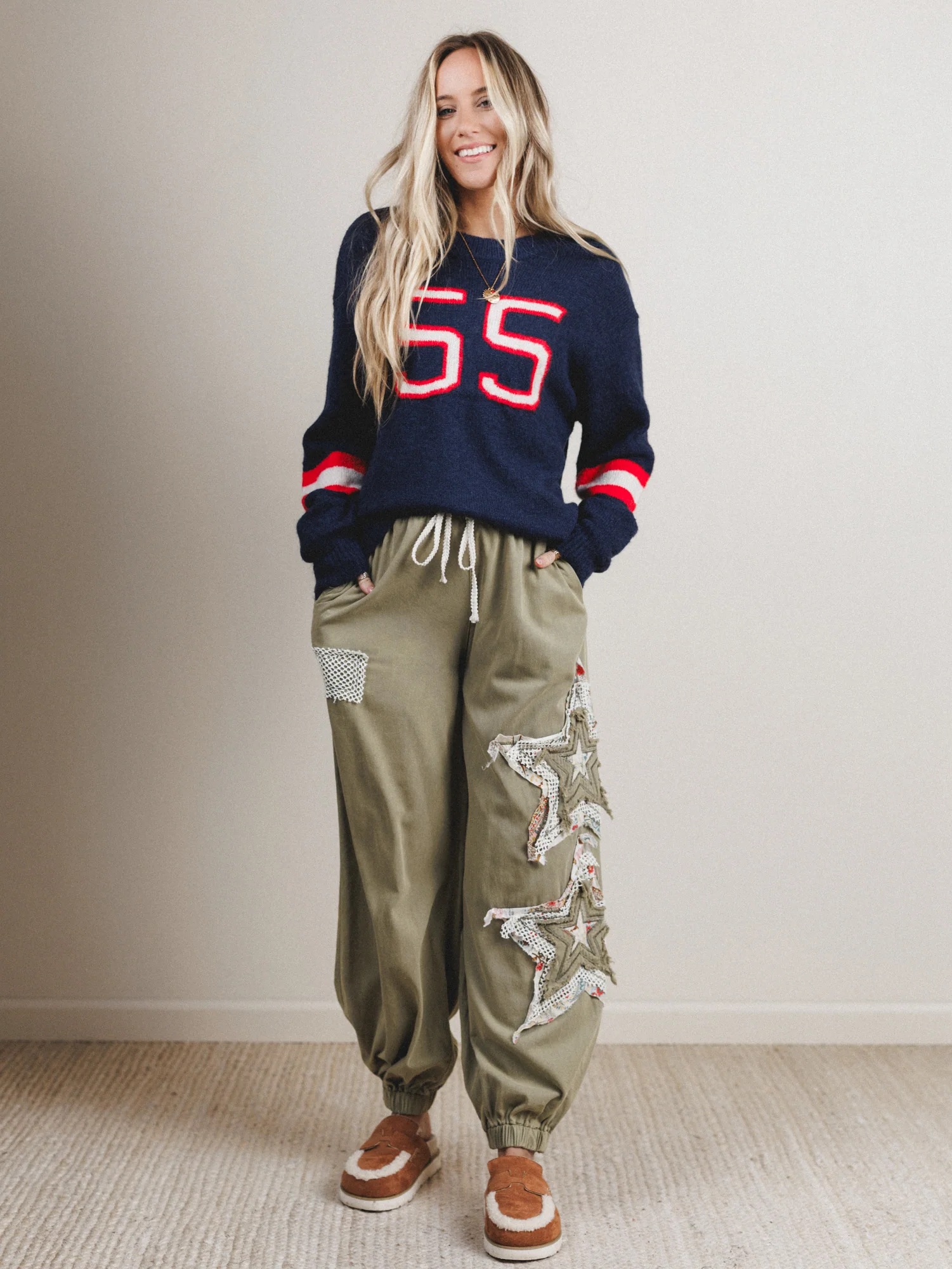Star Cool Pants - Olive - Image 5