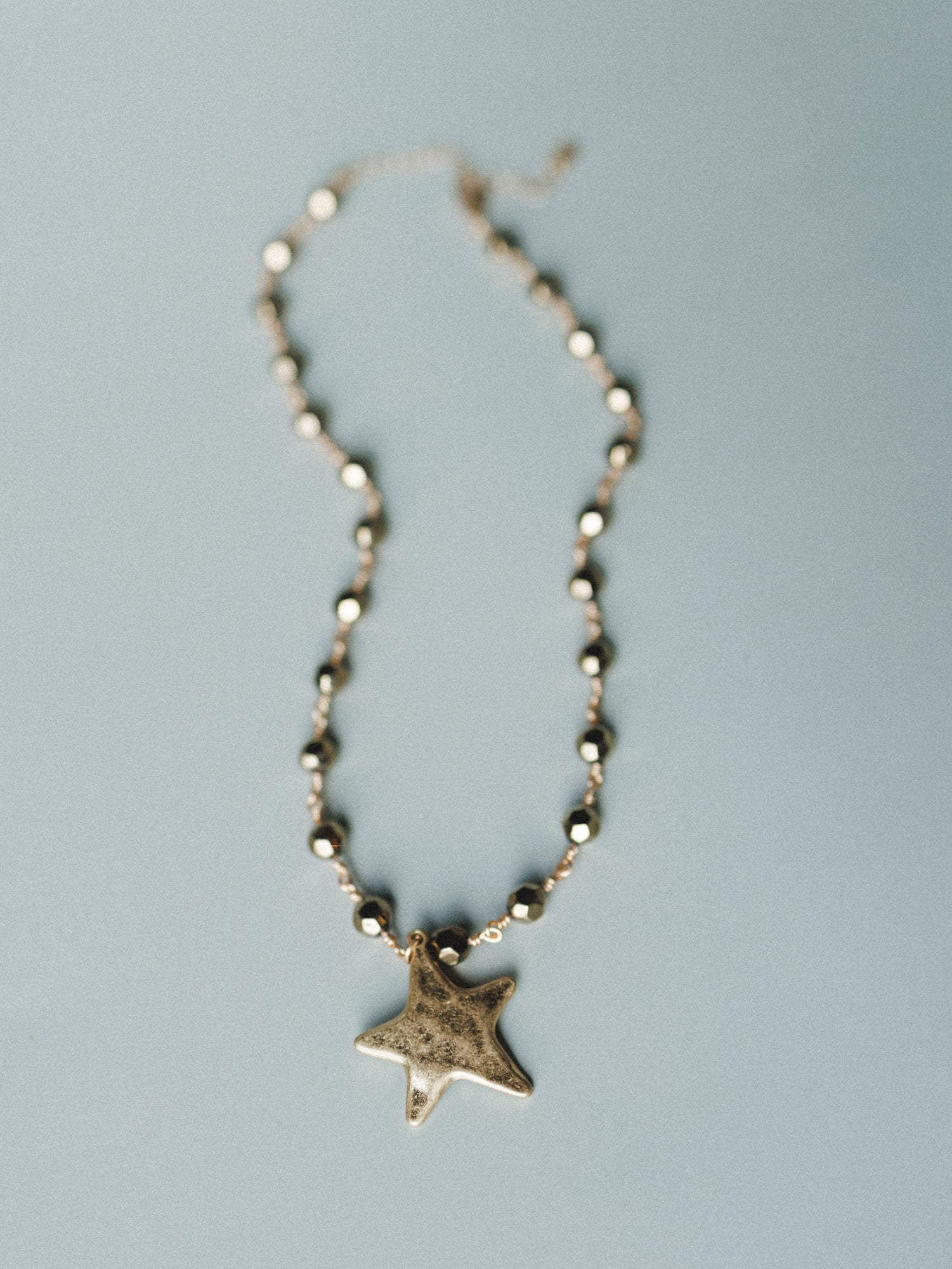 Star Dust Necklace - Gold - Image 5