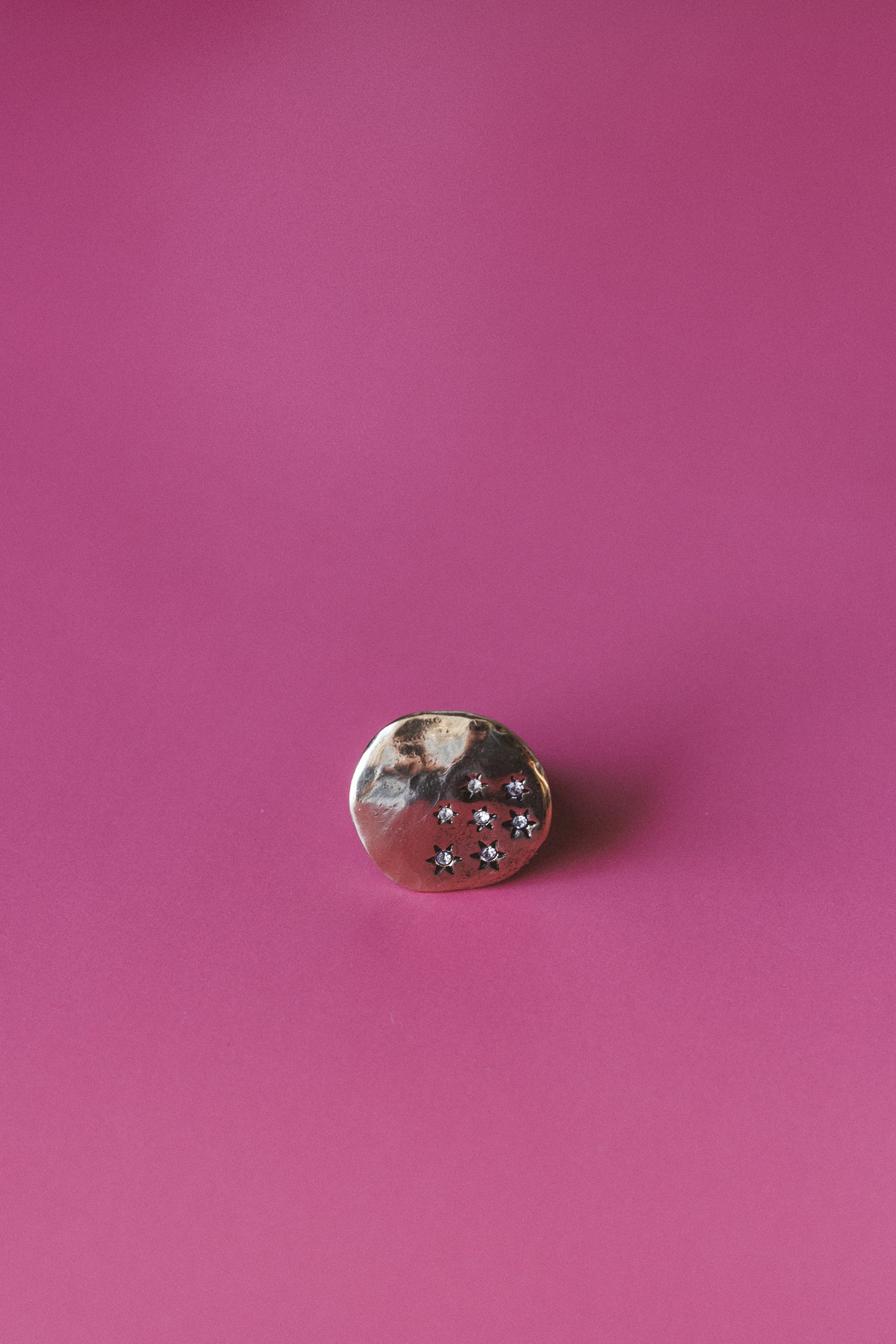 Starlit Stone Ring - Gold - Image 3