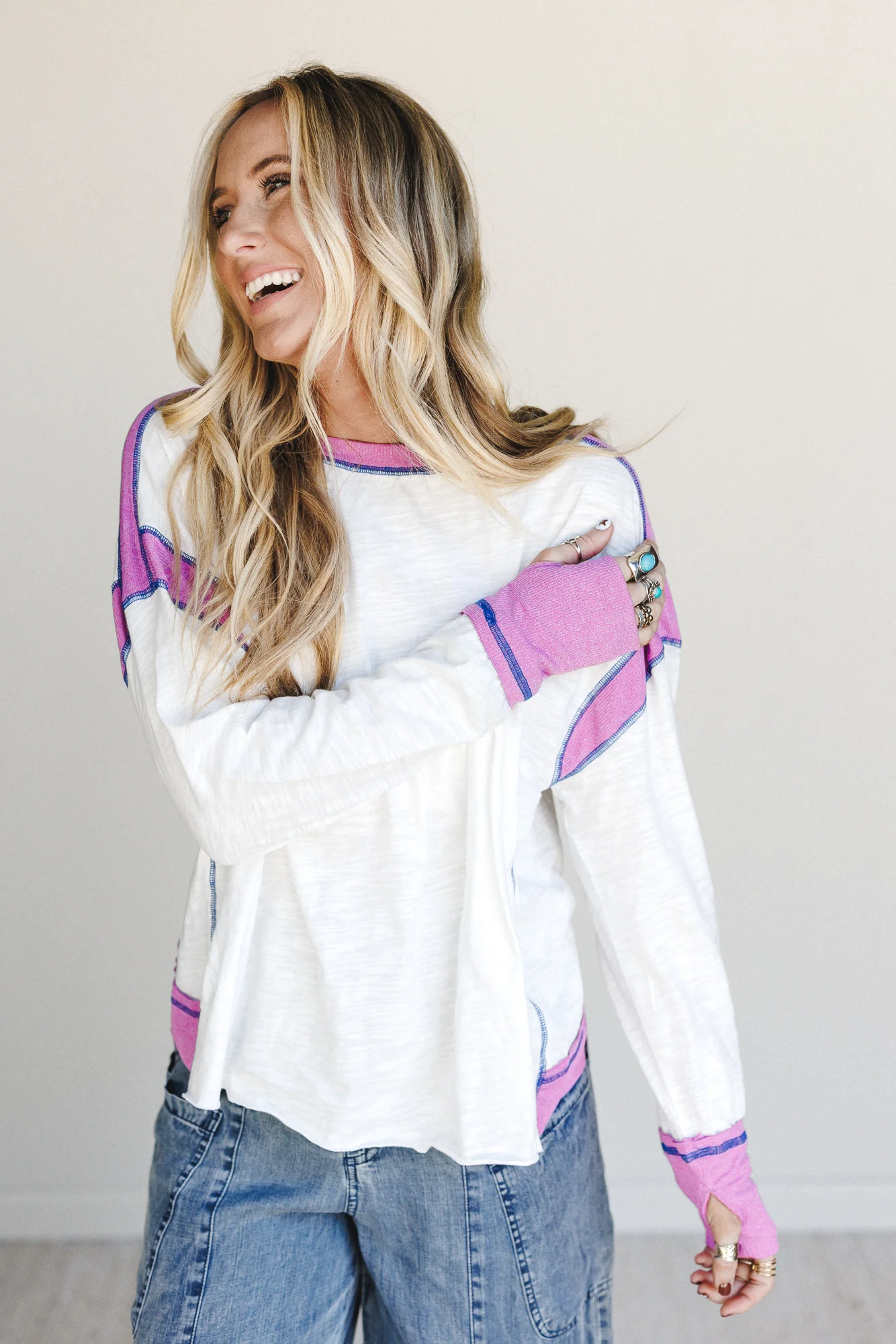 Stasia Top - Pink - Image 6