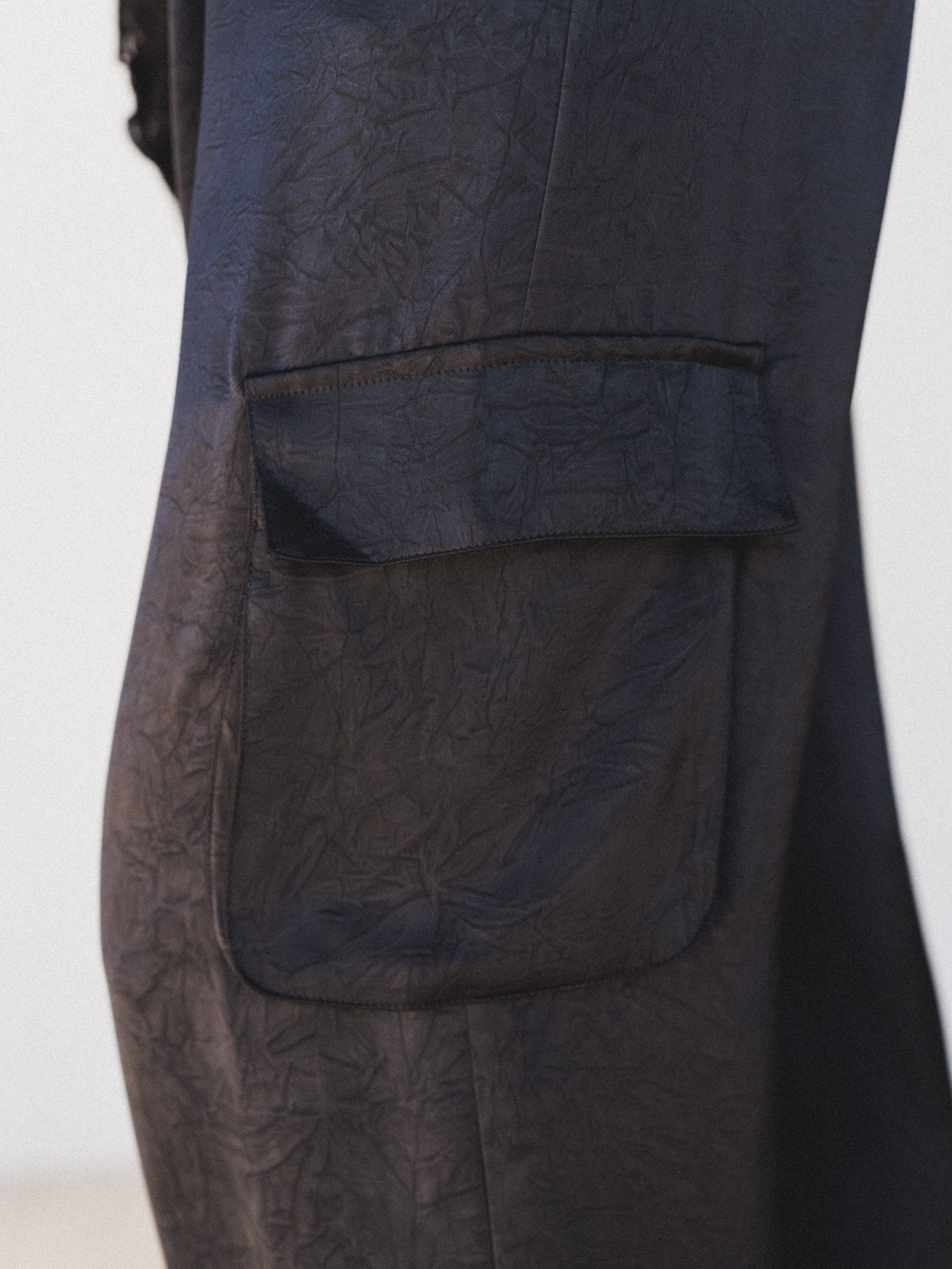 Stealing The Show Satin Pants - Black - Image 5