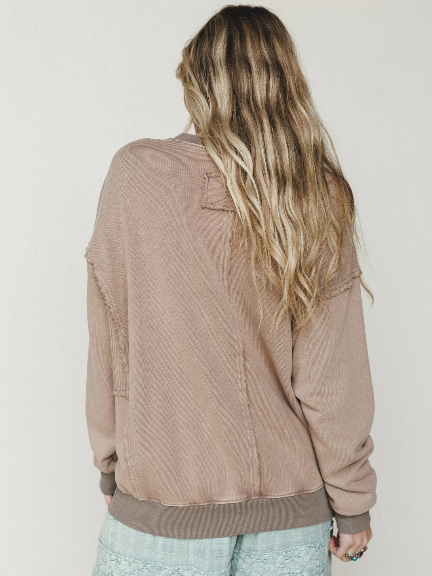 Strawberry Fields Pullover - Mocha - Image 7