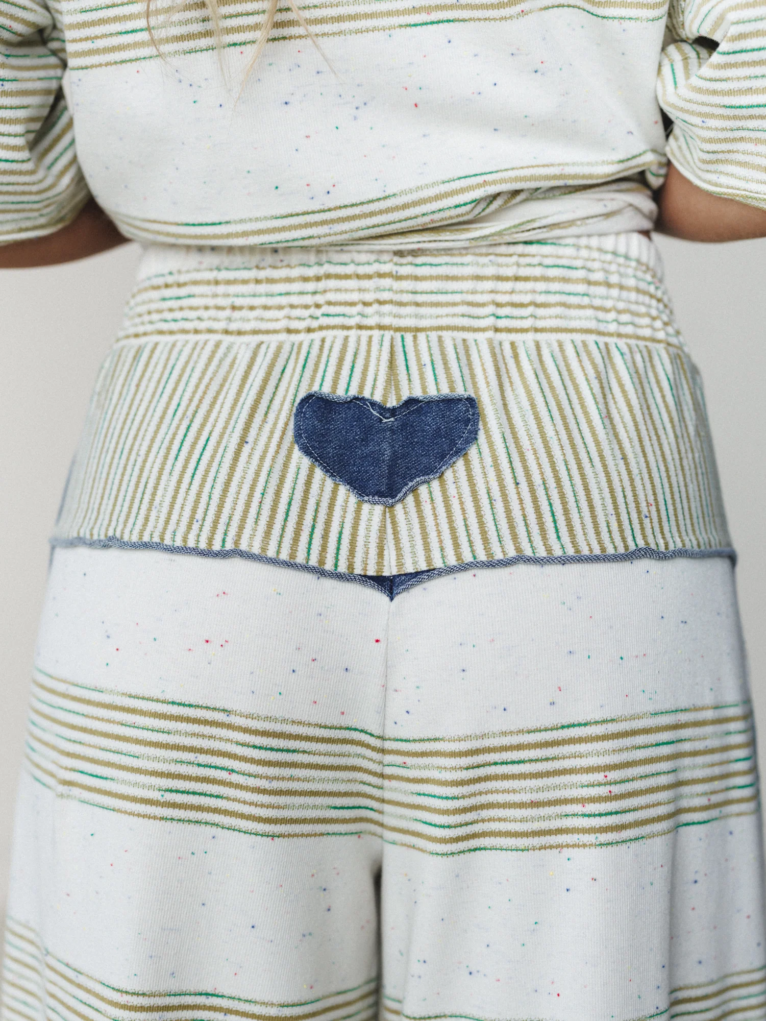 Striped Shores Pants - Olive - Image 4