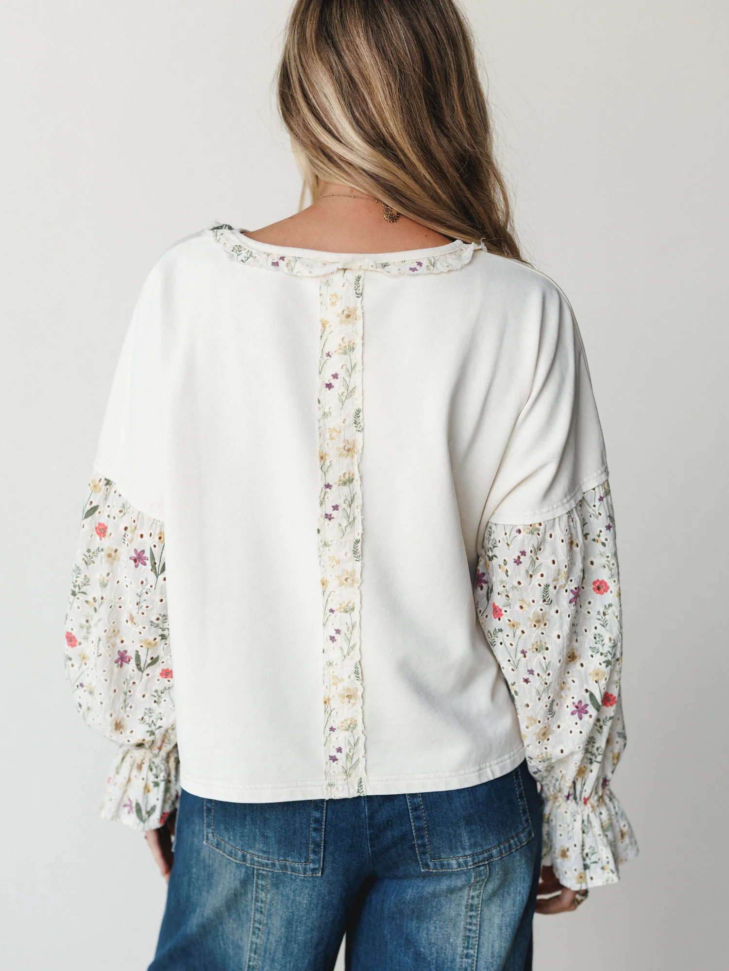 Summer Dreaming Blouse - Cream - Image 3