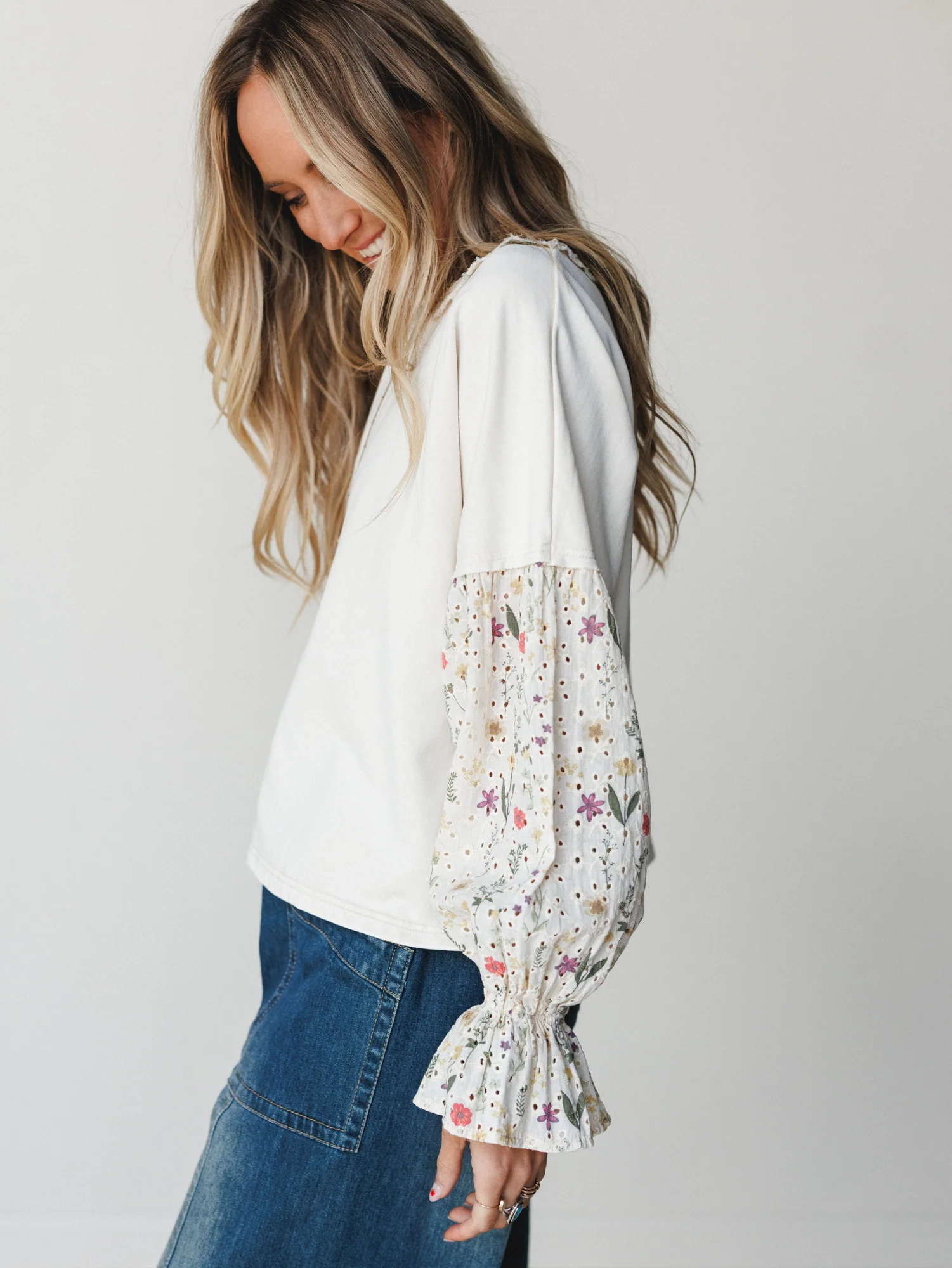 Summer Dreaming Blouse - Cream - Image 5