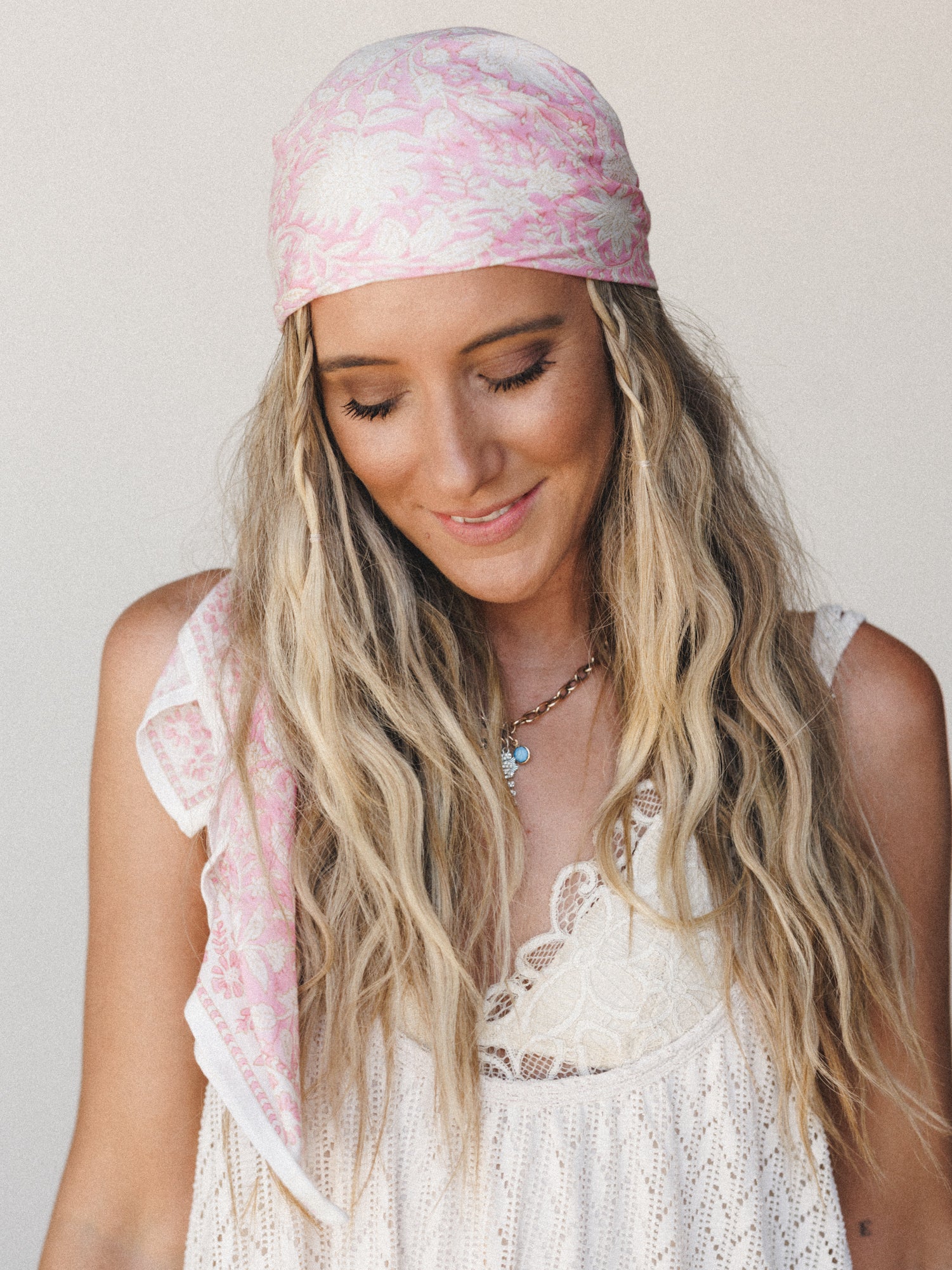 Sun Chaser Bandana - Blush Multi