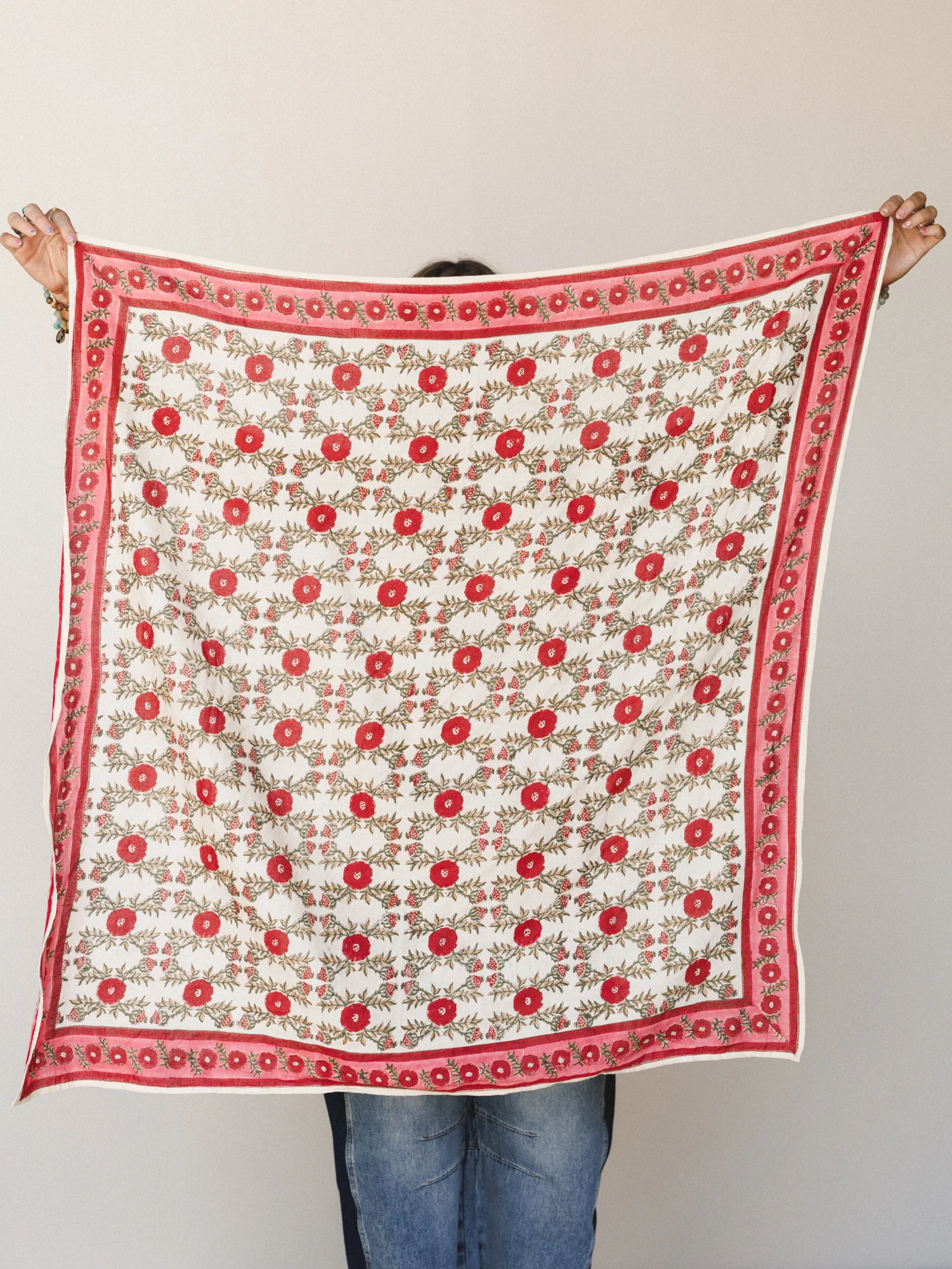 Sun Chaser Bandana - Cream Multi