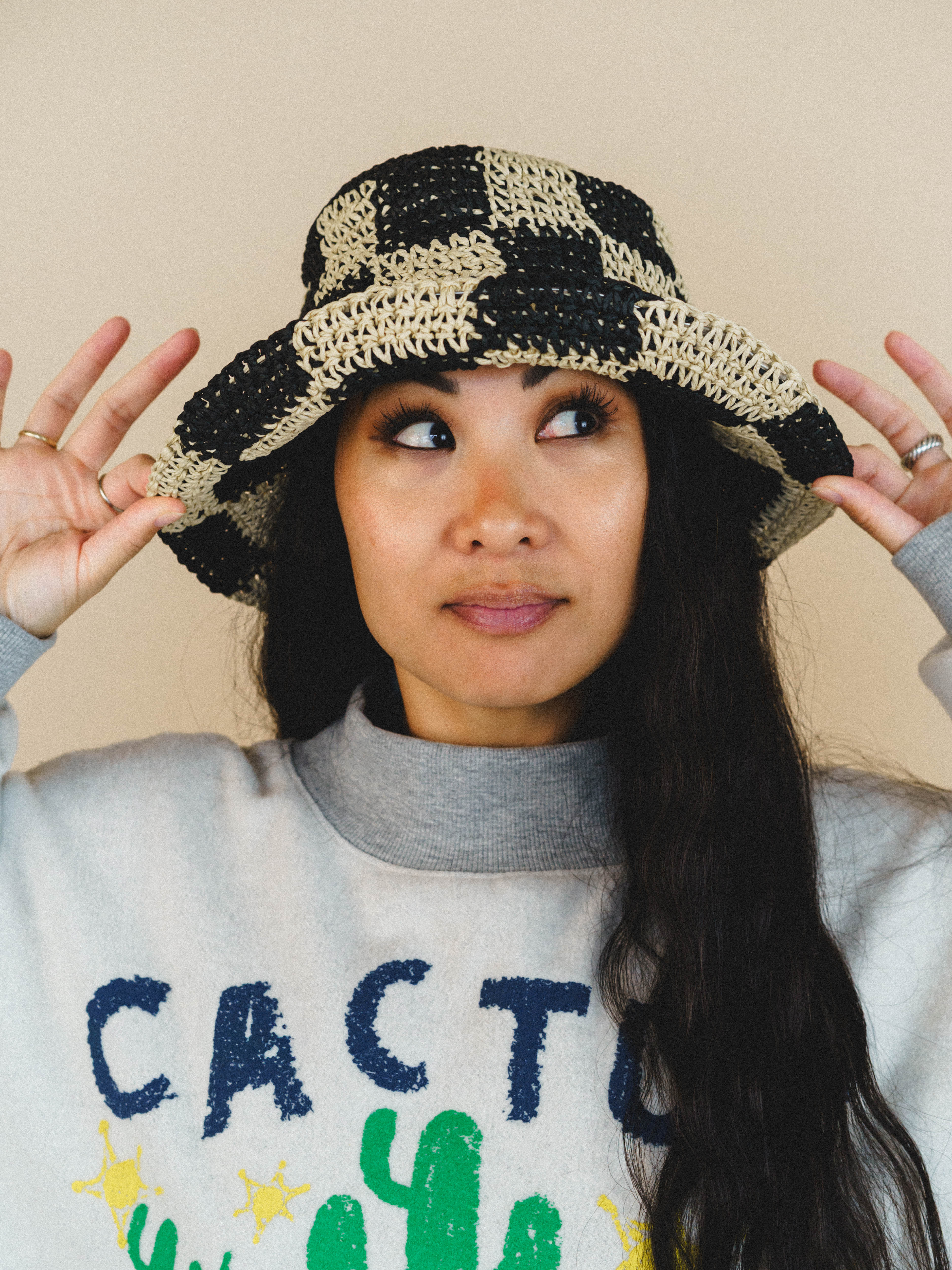 Sun is Out Hat - Black