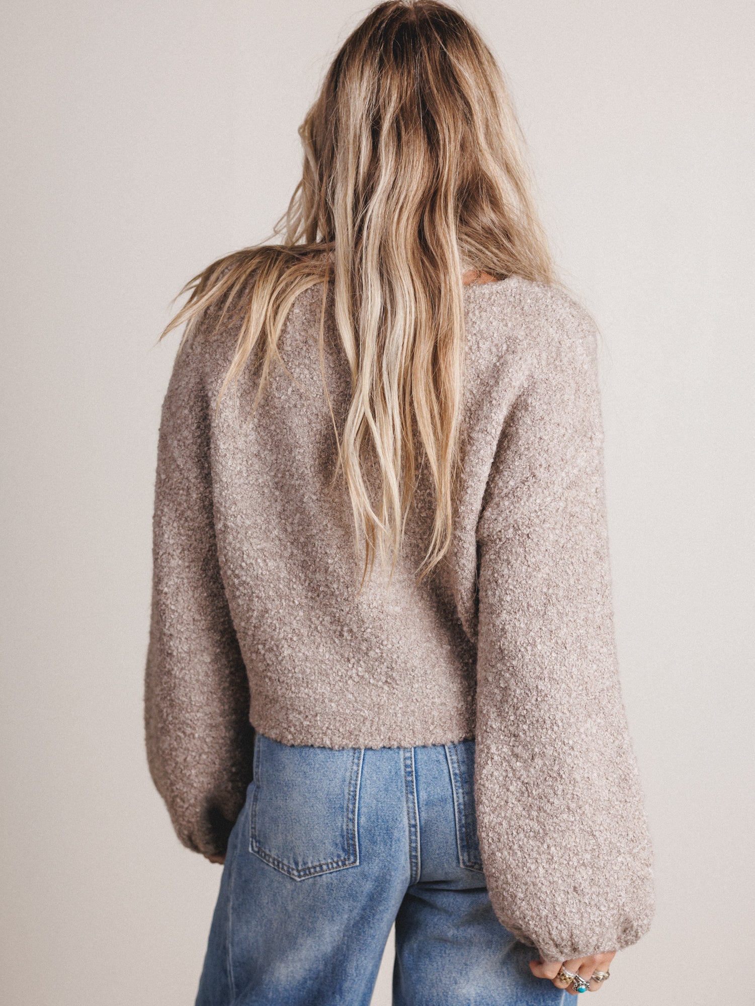 Sunday Loop Sweater - Mocha - Image 3