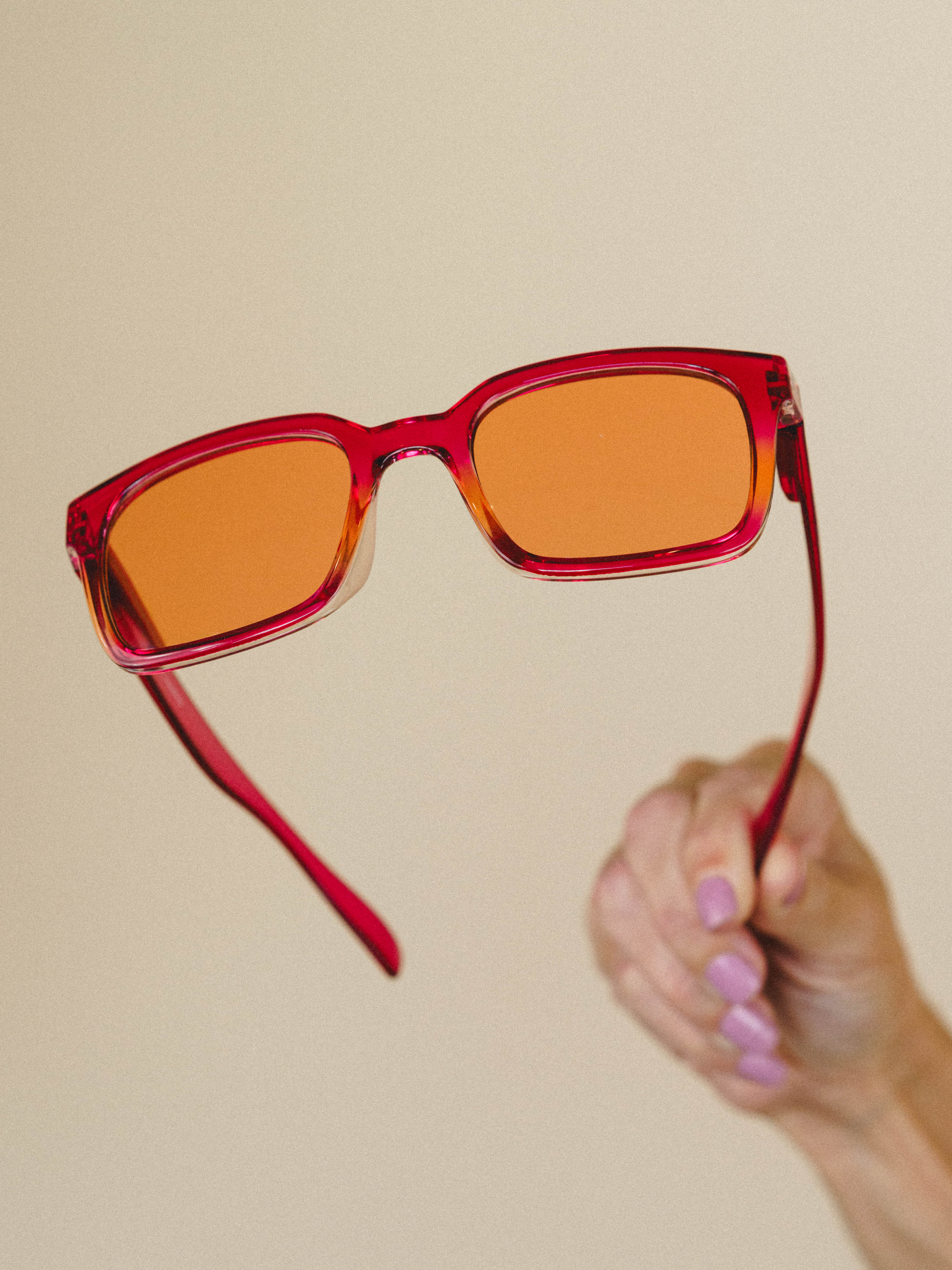 Sunny Side Sunglasses - Red