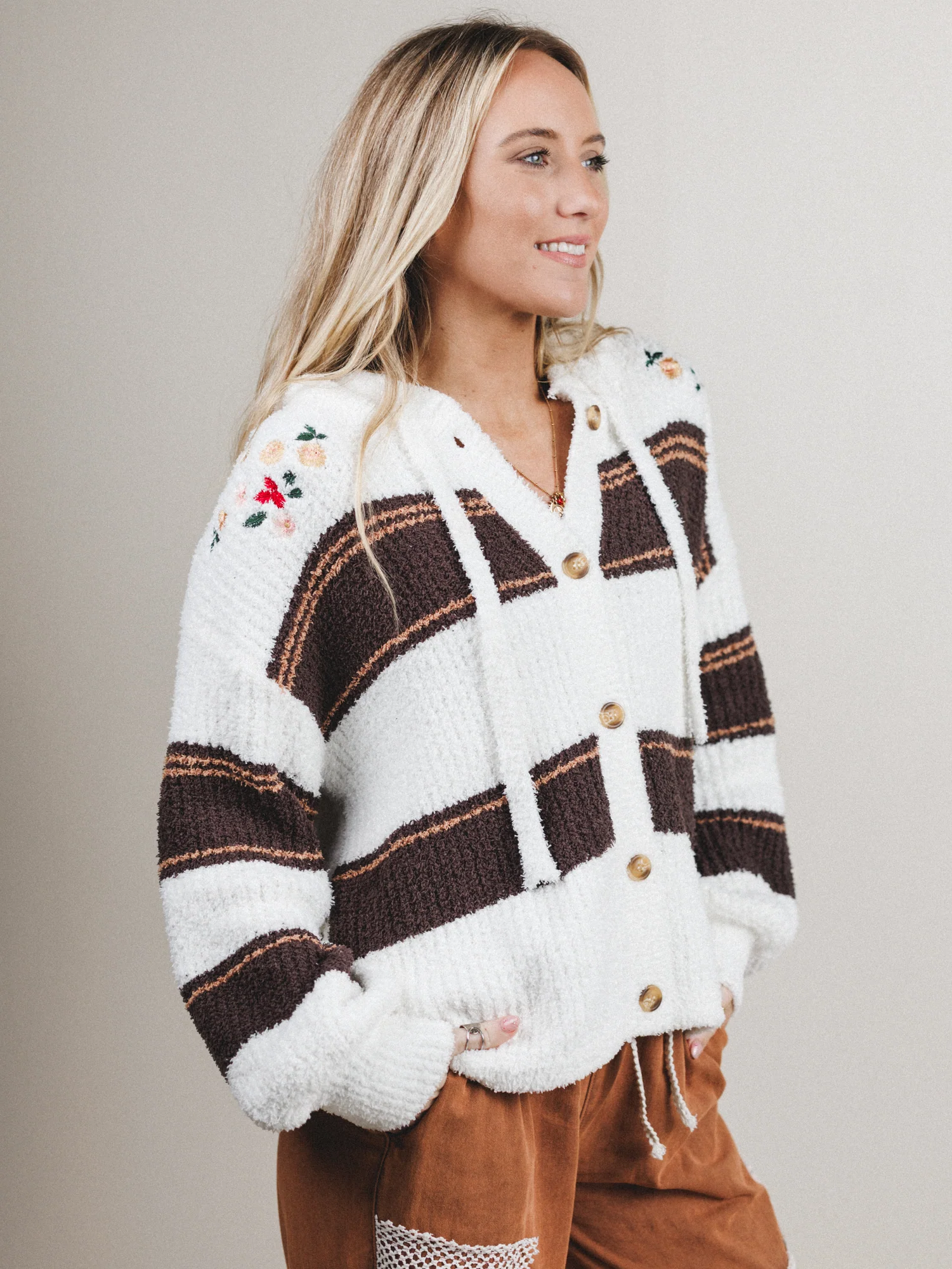 Sunset Swell Sweater - Ivory - Image 3