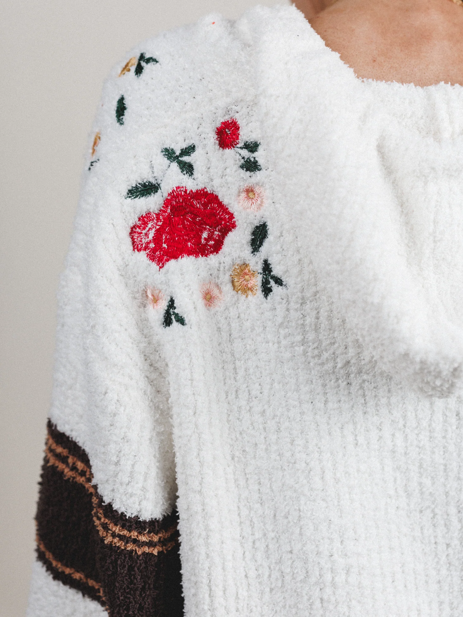 Sunset Swell Sweater - Ivory - Image 4