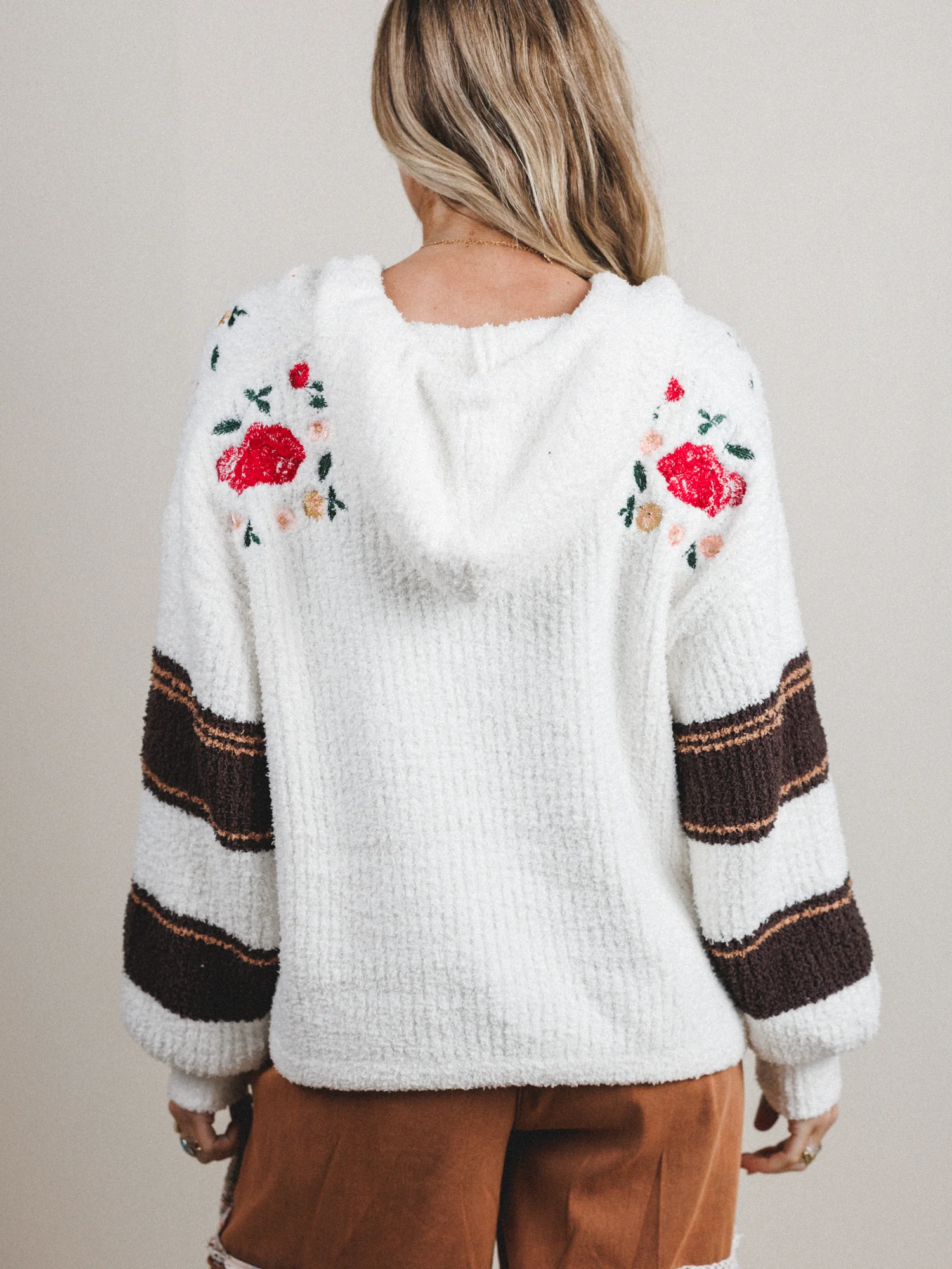 Sunset Swell Sweater - Ivory - Image 5