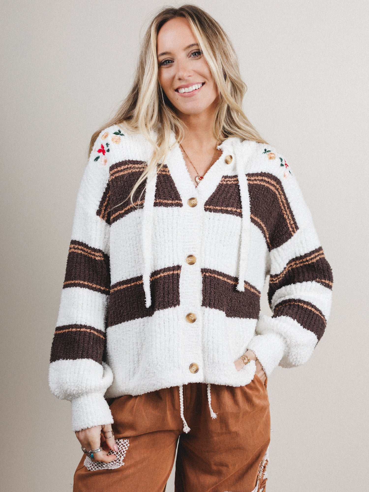 Sunset Swell Sweater - Ivory - Image 6