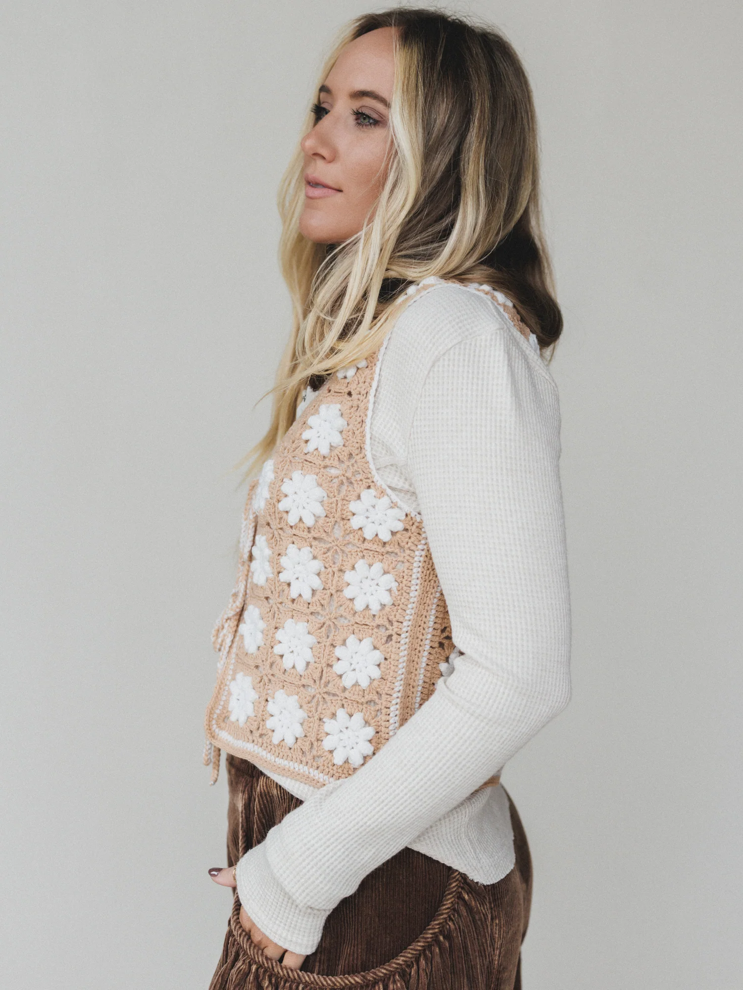 Sweet Chord Top - Oatmeal - Image 4