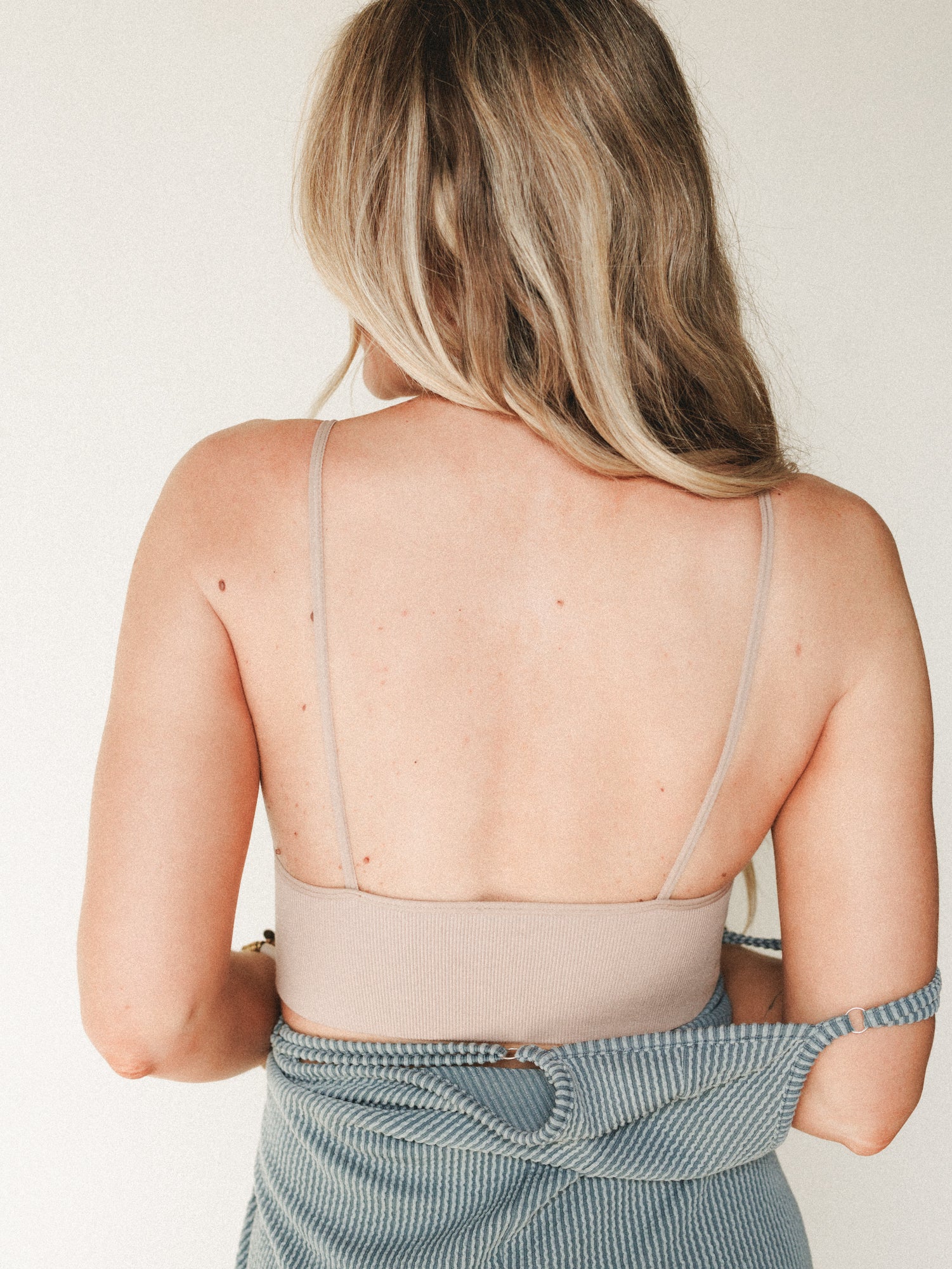 Sweet Mornings Bralette - Dark Taupe - Image 3