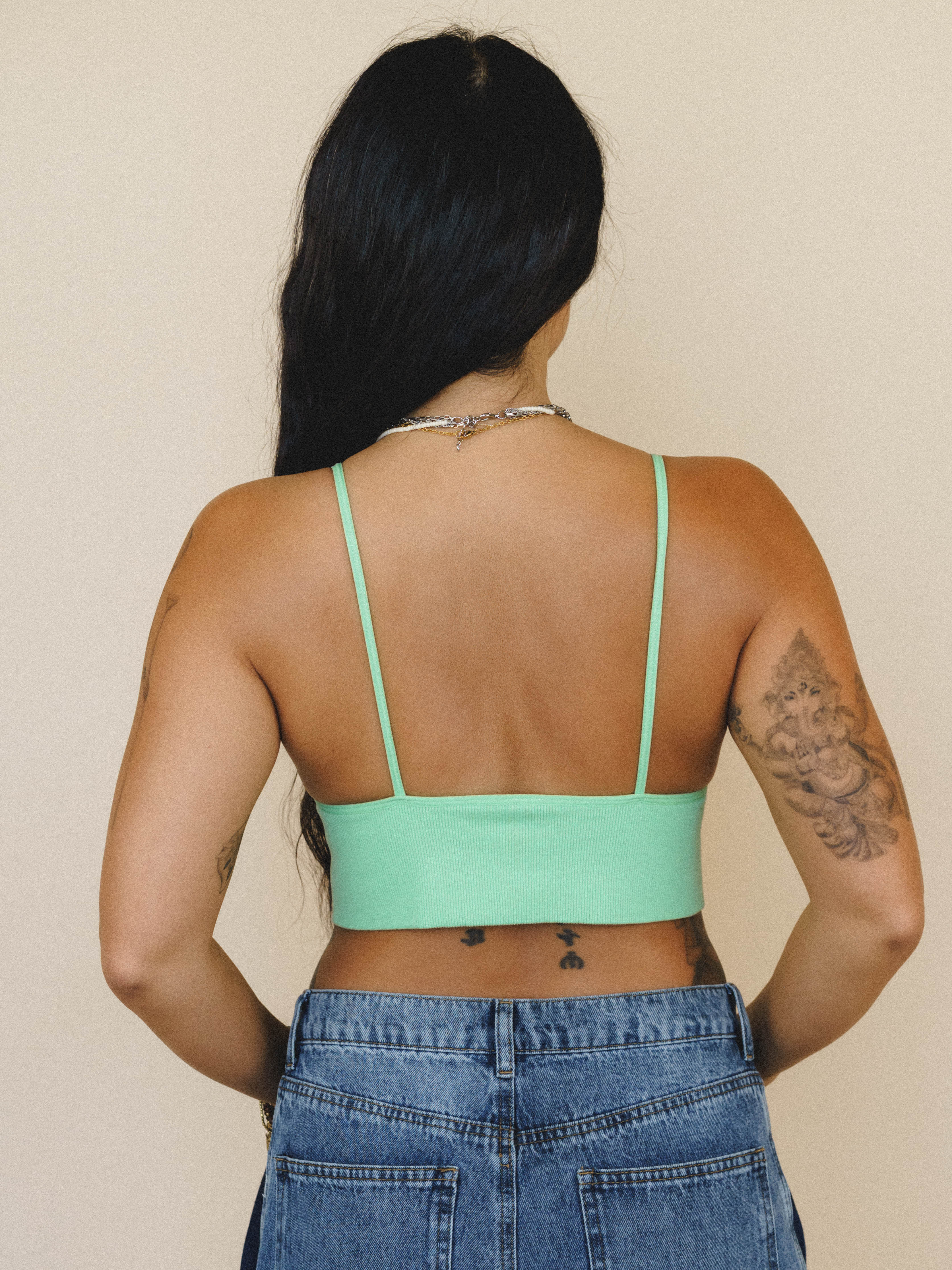 Sweet Mornings Bralette - Mint Parfait - Image 2