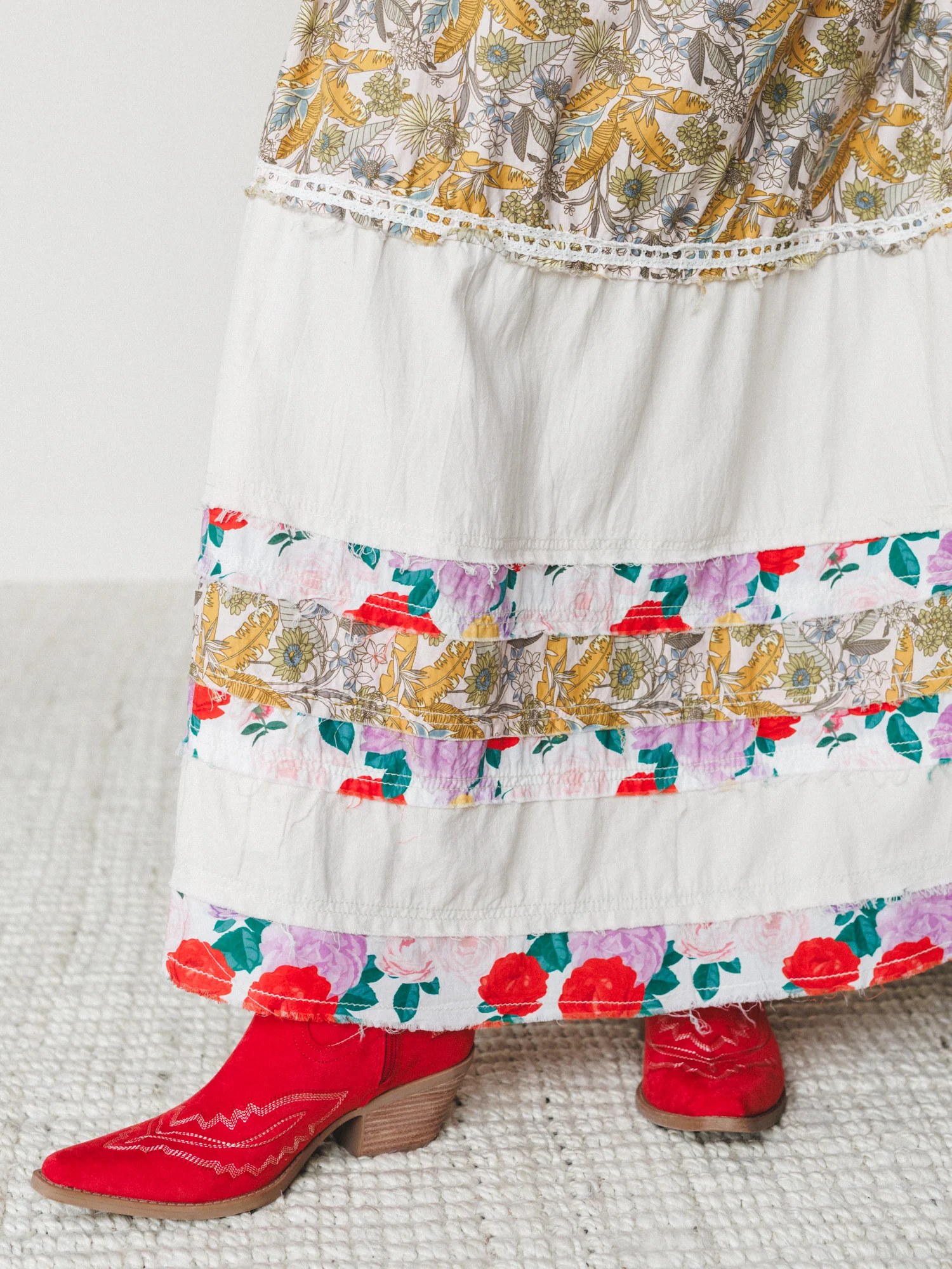 Sweetheart Charm Overalls Maxi Dress - Oatmilk - Image 5
