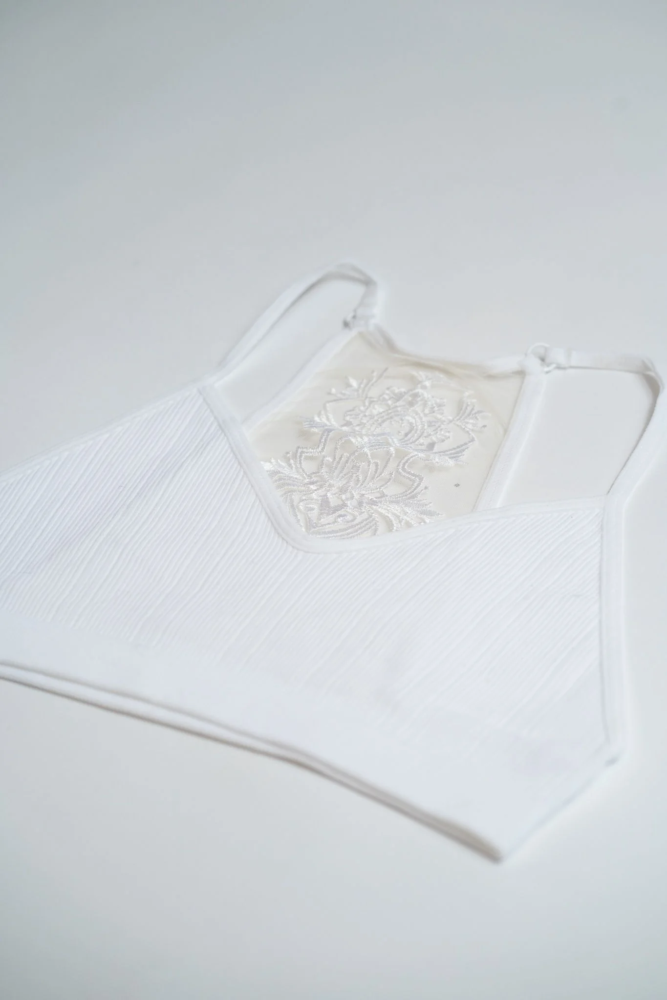 Tattoo Bralette - White - Image 5