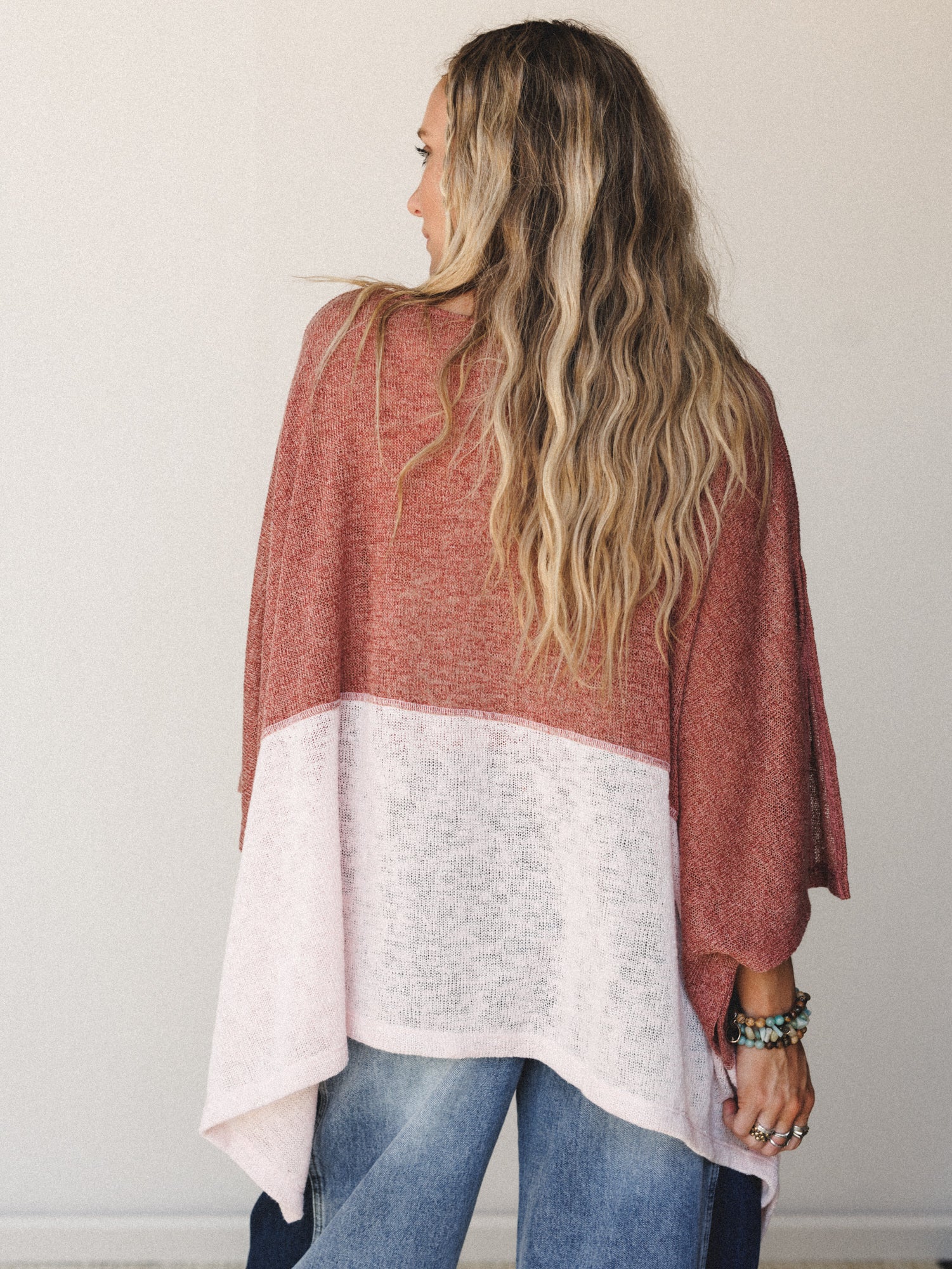 The Nest Bold Horizon Top - Rust Pink - Image 4