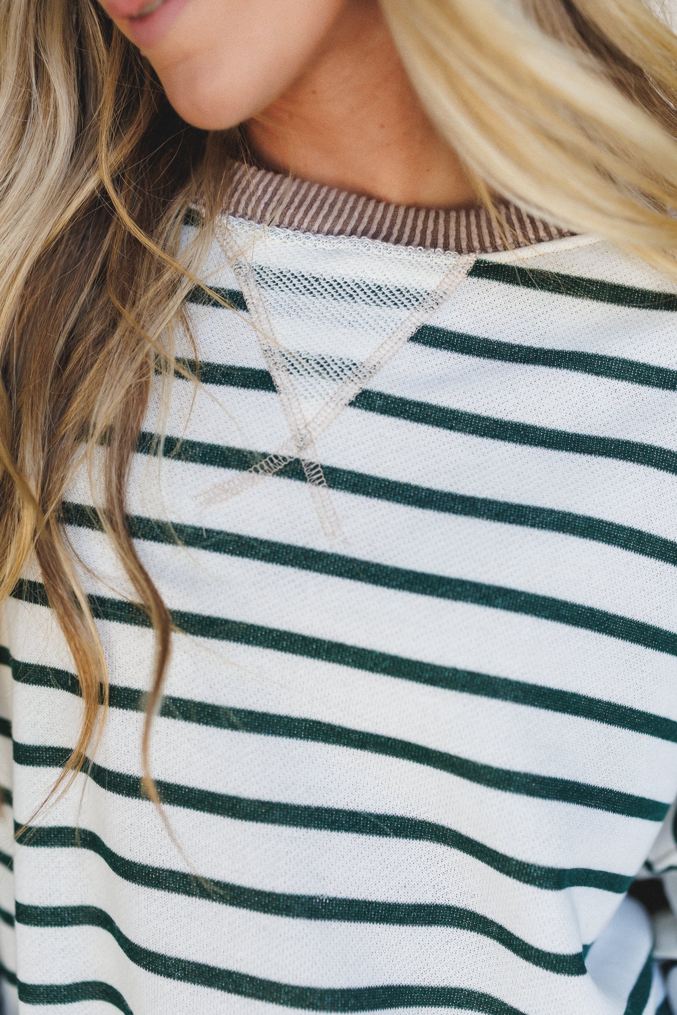 The Nest Coastal Dreaming Top - Green Acorn - Image 3