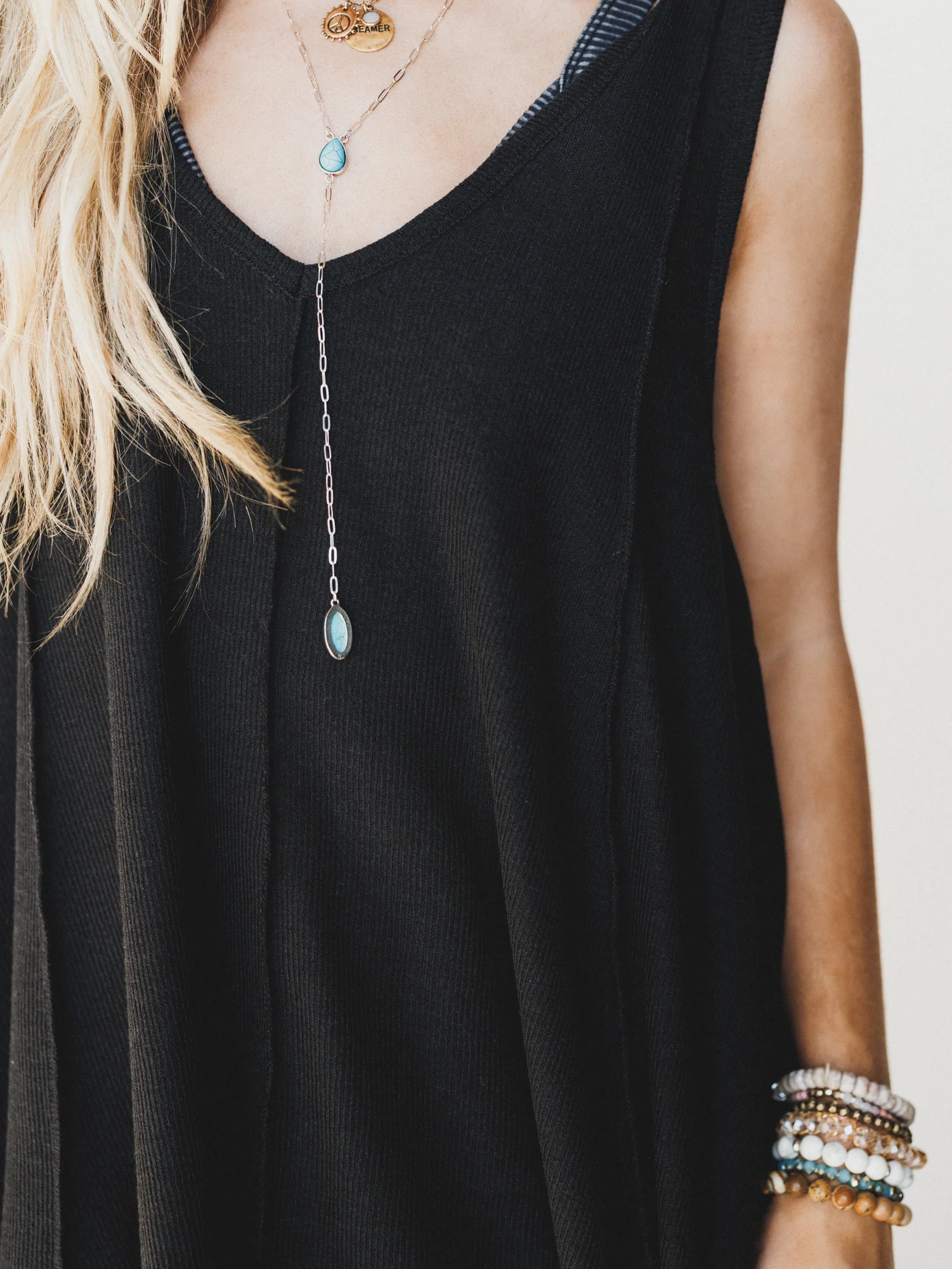 The Nest Drift Away Top - Black - Image 3