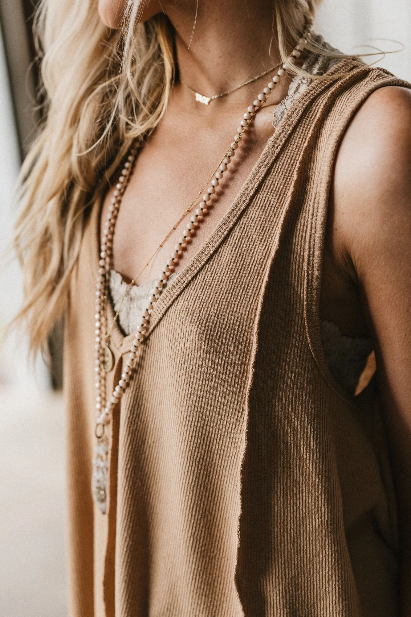 The Nest Drift Away Top - Tan - Image 3