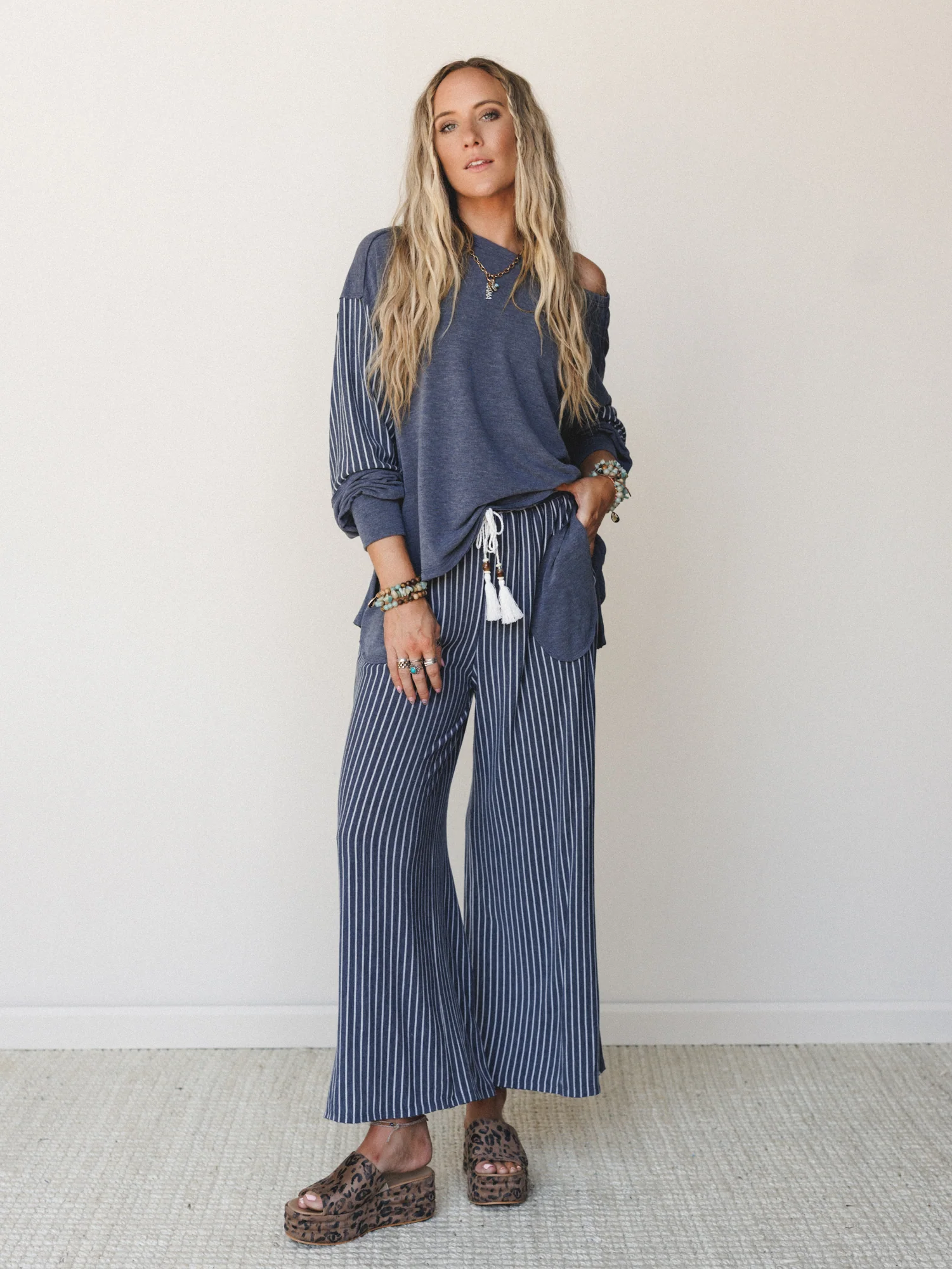 The Nest Easy Days Contrast Set - Navy - Image 2